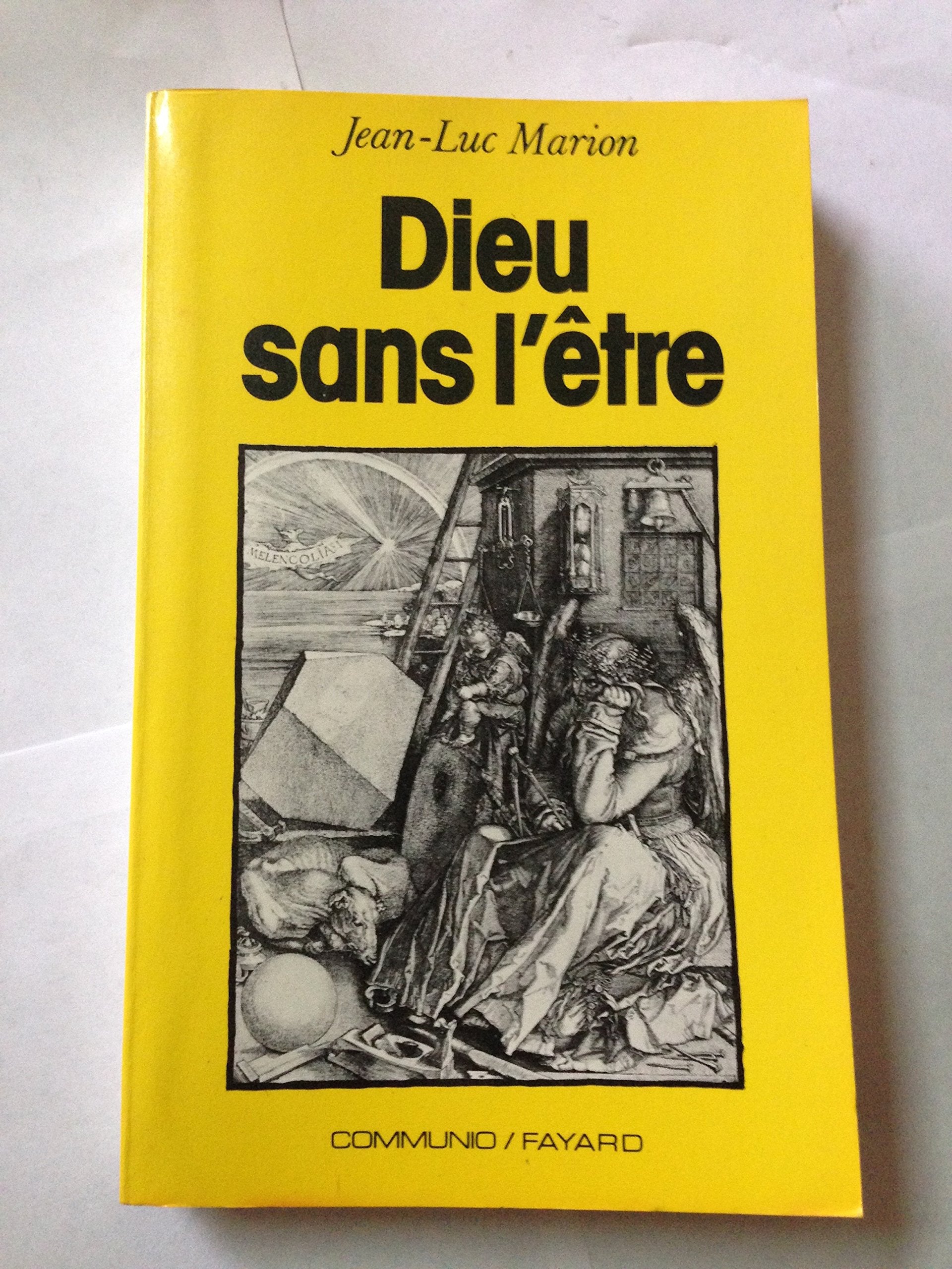 Dieu sans l'être : théologiques Books