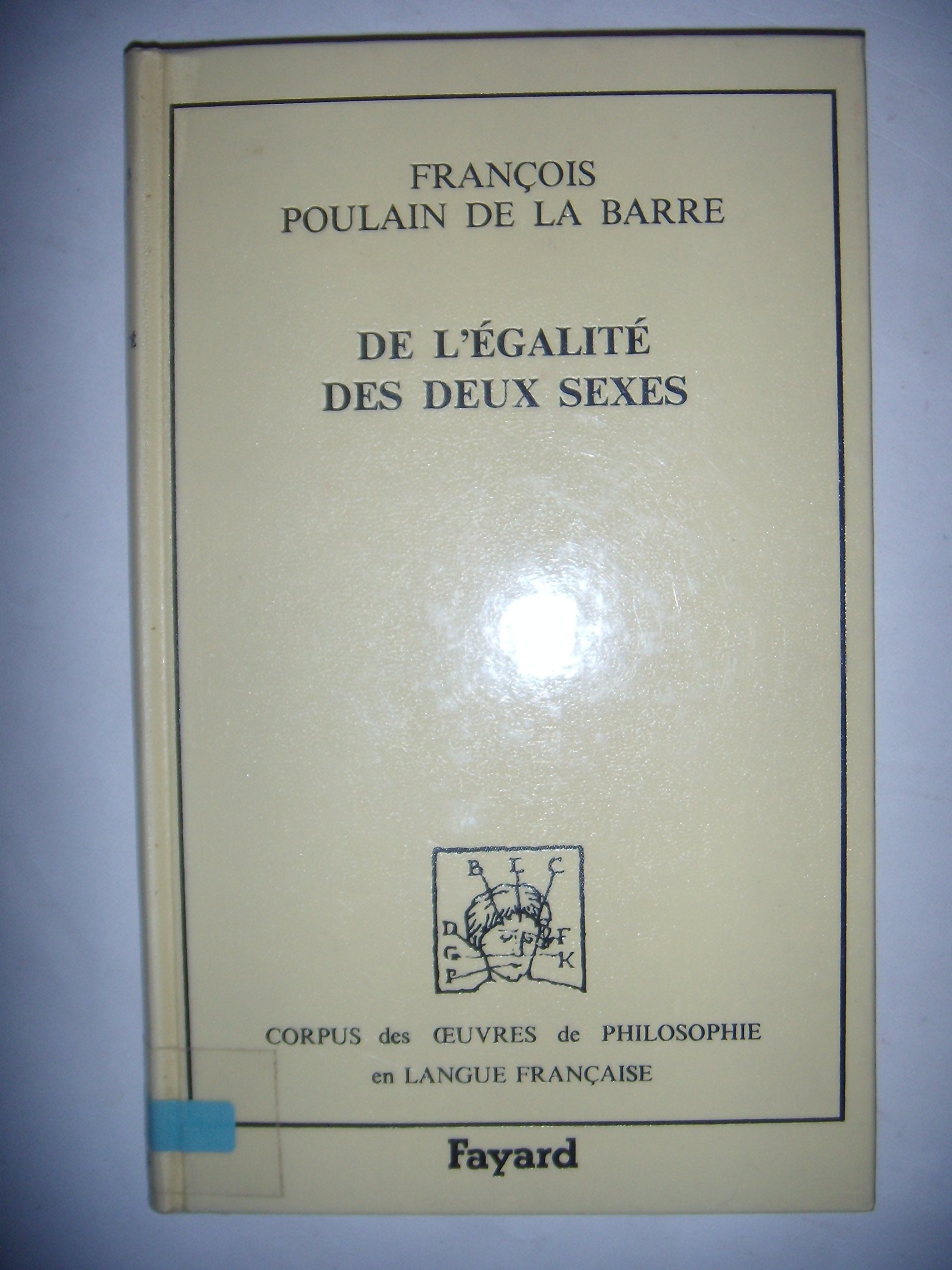 De l'égalité des deux sexes : 1673 Philosophy