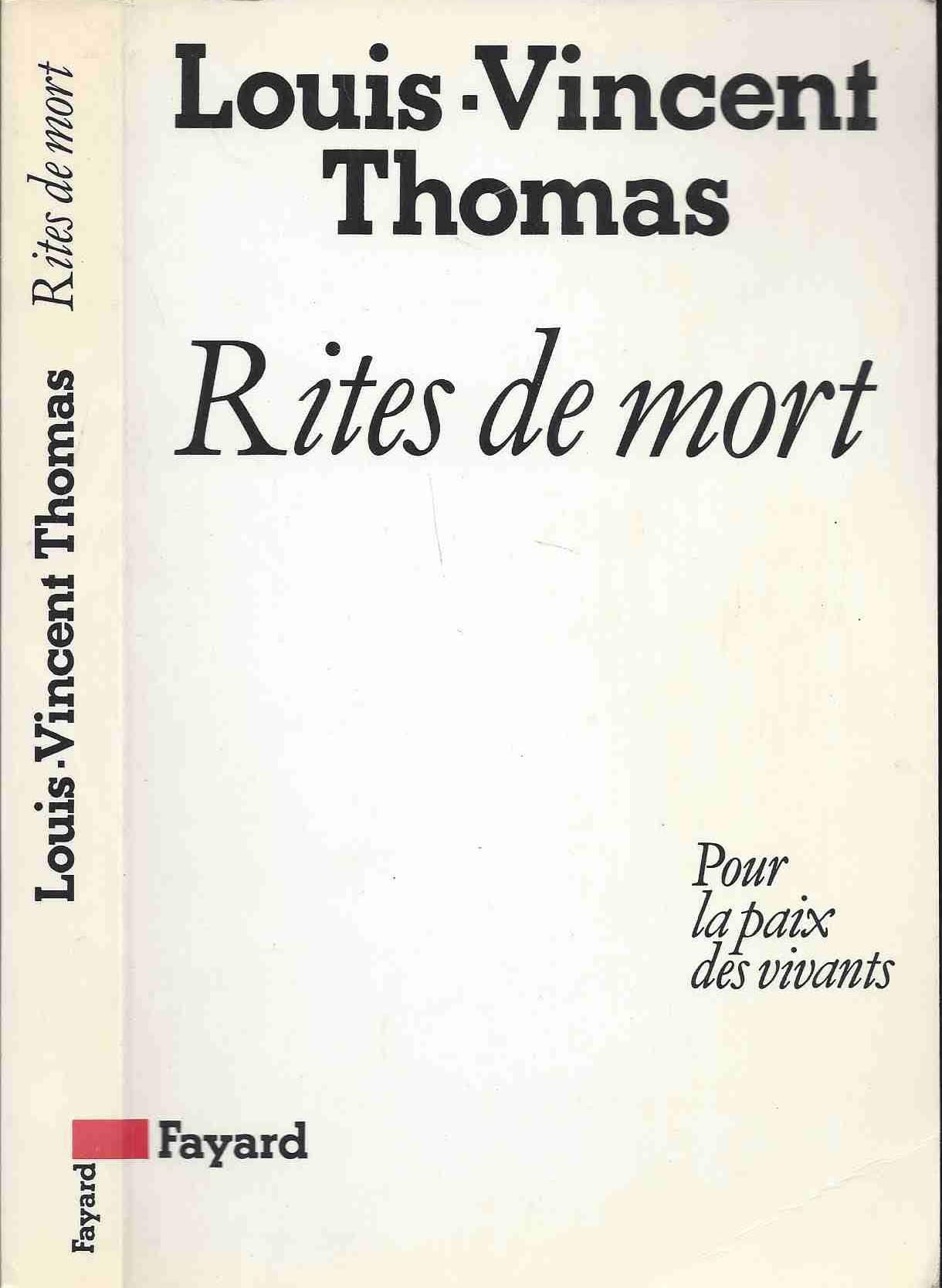 Rites de mort: Pour la paix des vivants Books