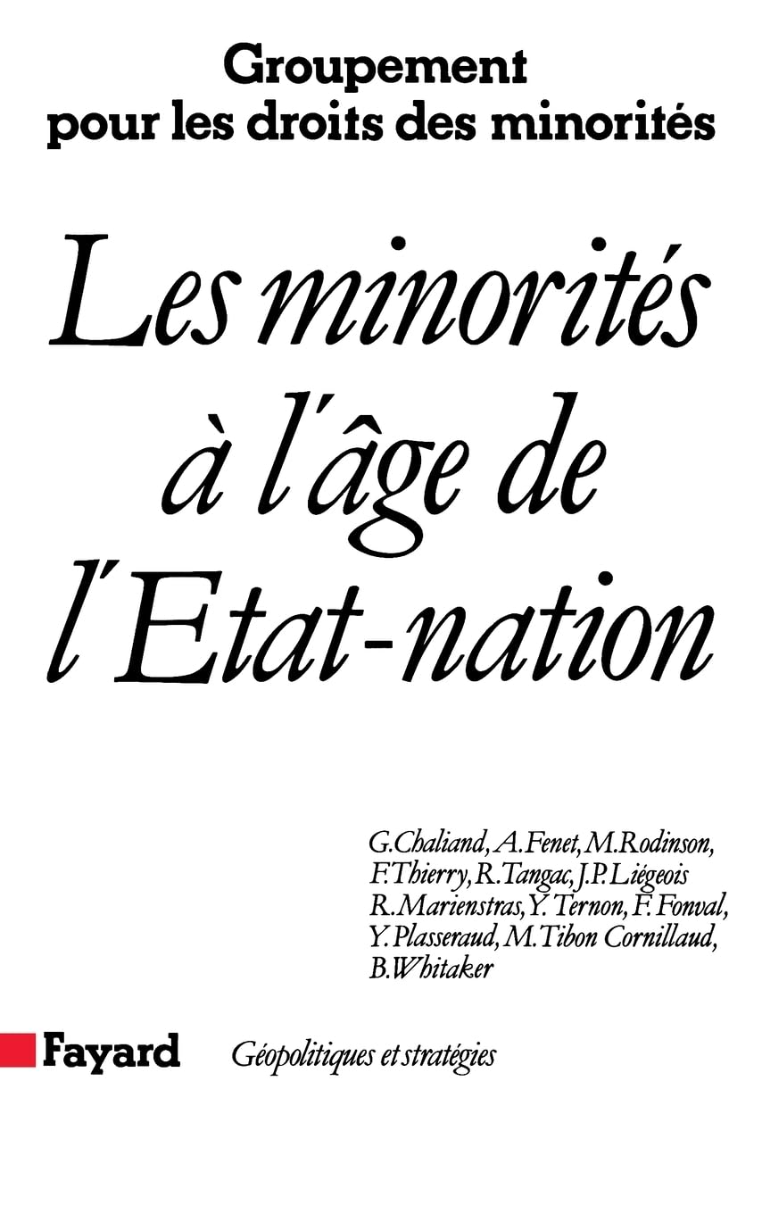 Les minorités à l'Age de l'Etat-Nation book
