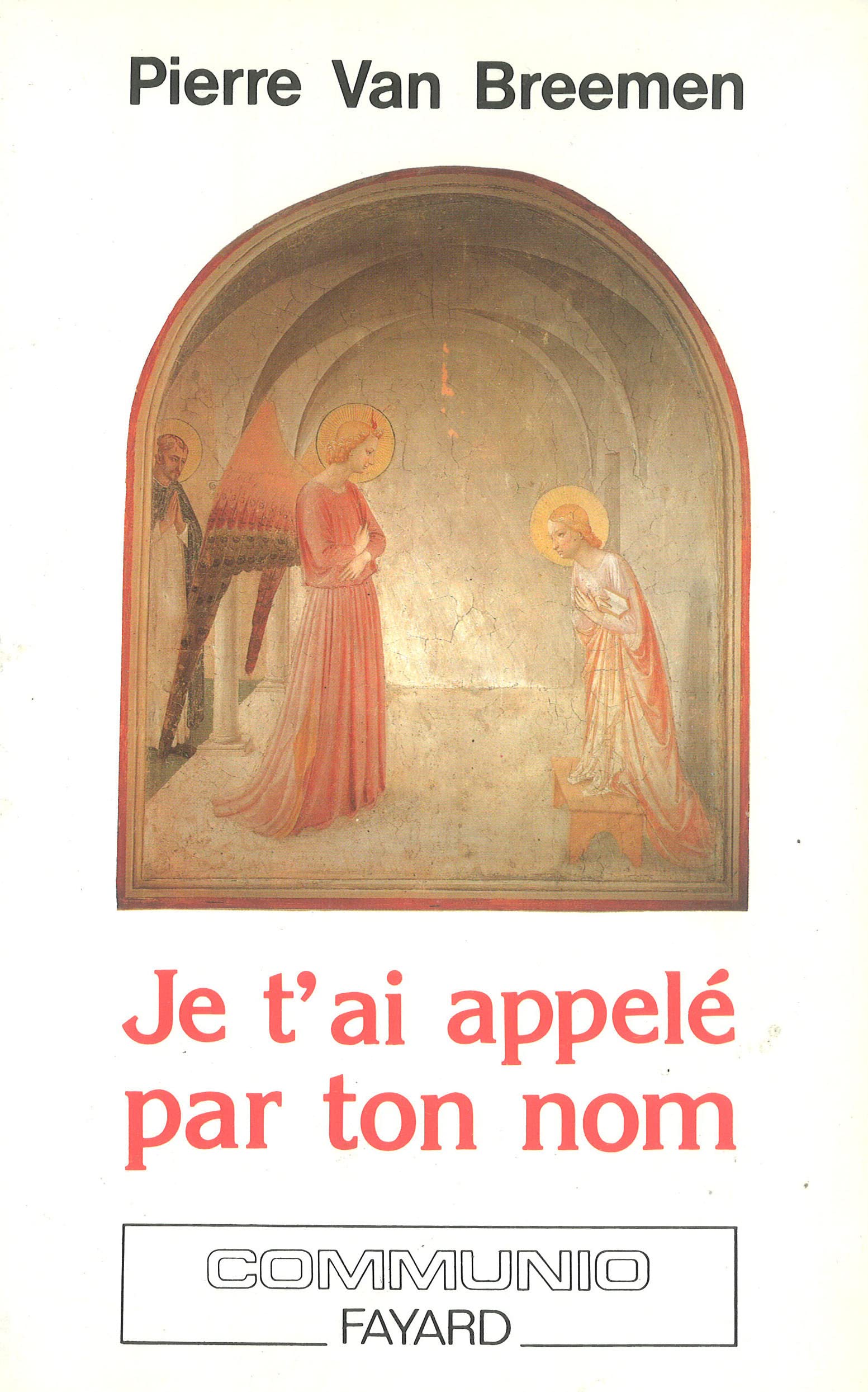 Je t'ai appelé par ton nom book