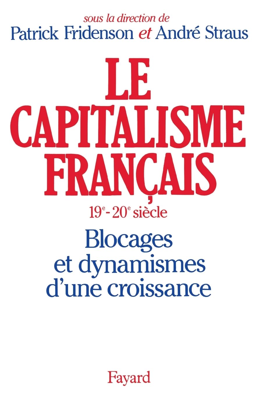 Le Capitalisme français (XIXe-XXe siècle): Blocages et dynamismes d'une croissance book