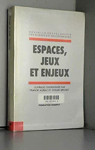 ESPACES JEUX ET ENJEUX- ENCY. SC. TECHN. T04 Essays & Short Stories