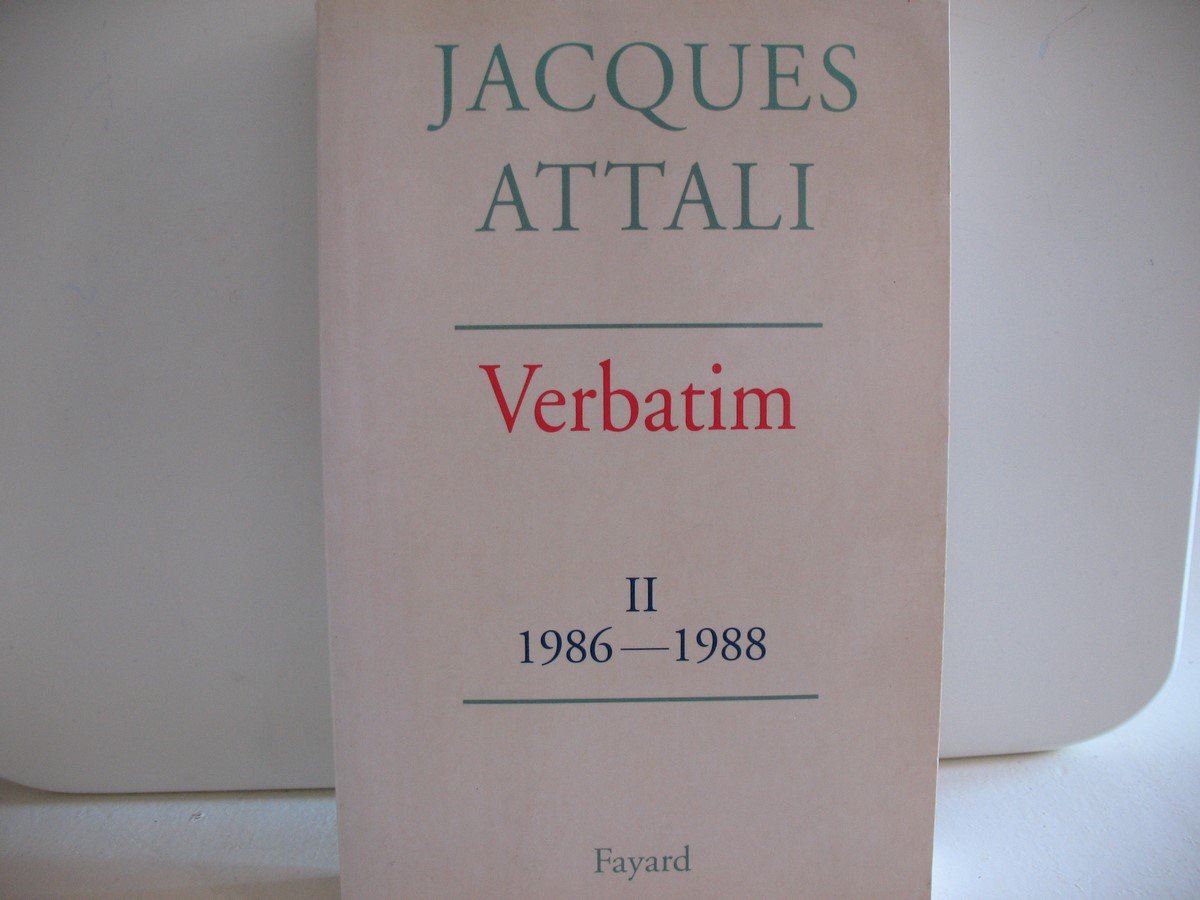 Verbatim: Chronique des années 1981-1986 Essays & Short Stories