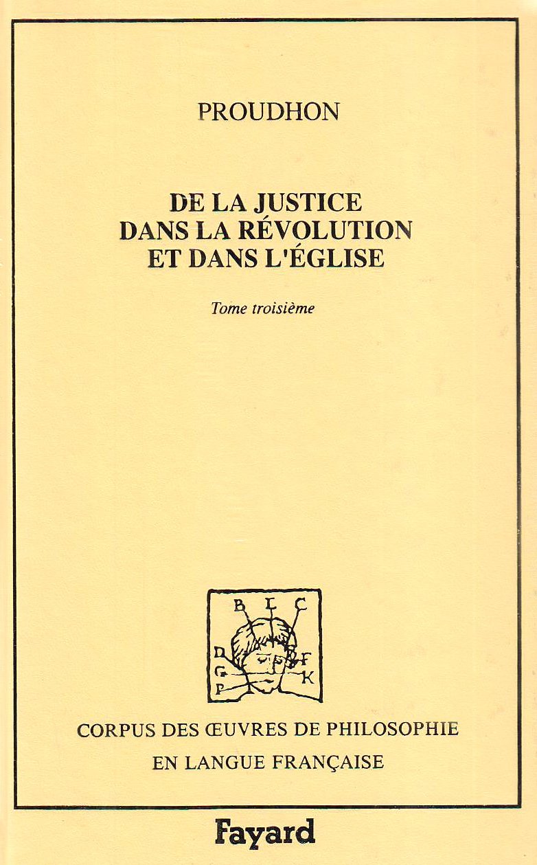 De la justice dans la Révolution et dans l'Eglise : 1860. Vol. 3 book