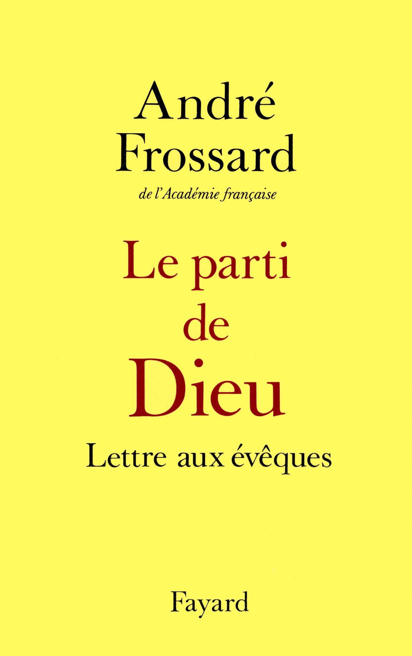 Le Parti de Dieu: Lettre aux évêques book