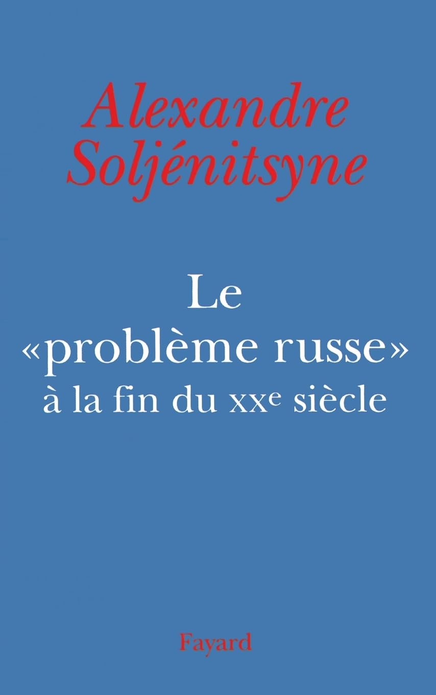 Le «Problème russe» à la fin du XXe siècle book