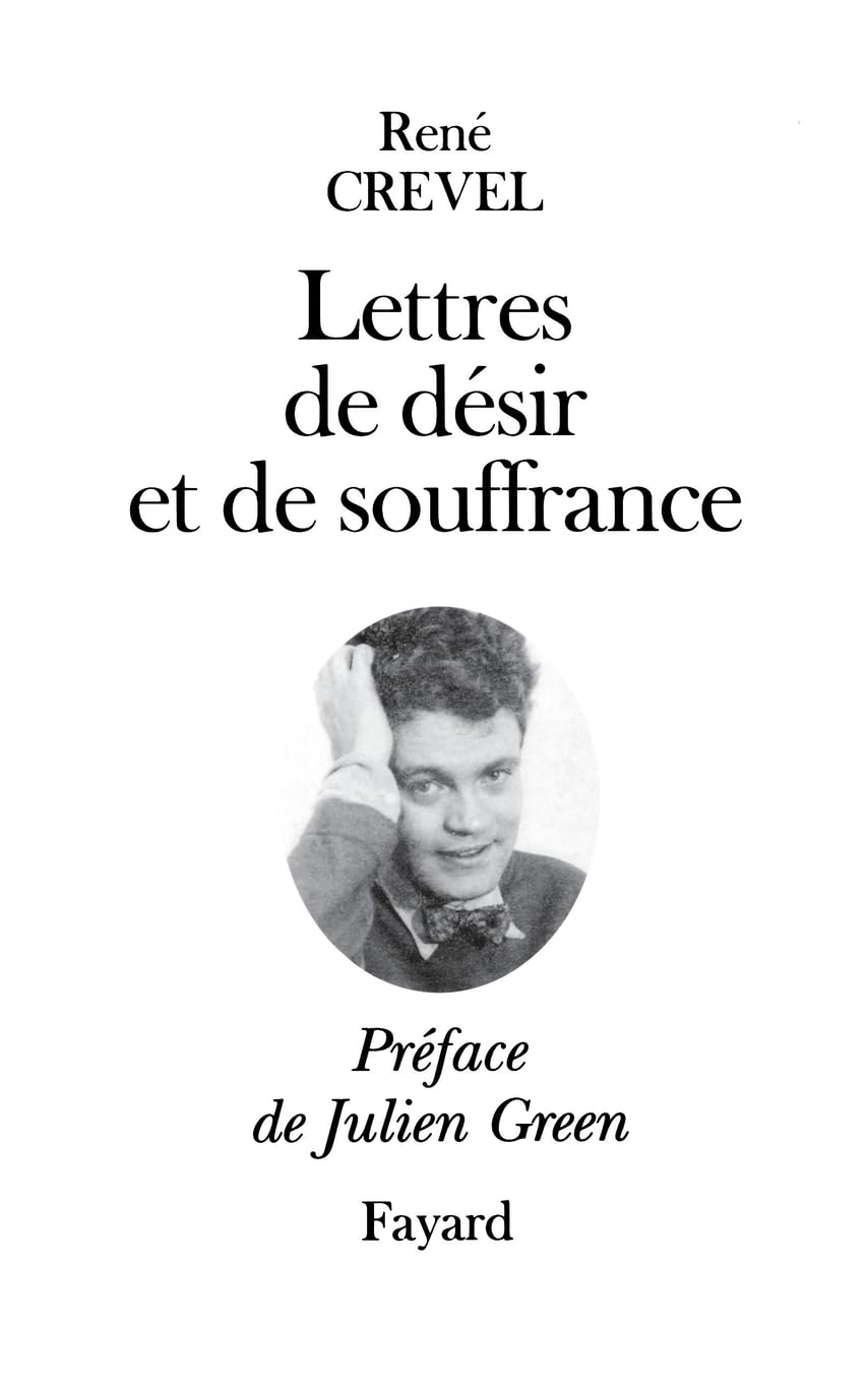 Lettres de désir et de souffrance Contemporary literature