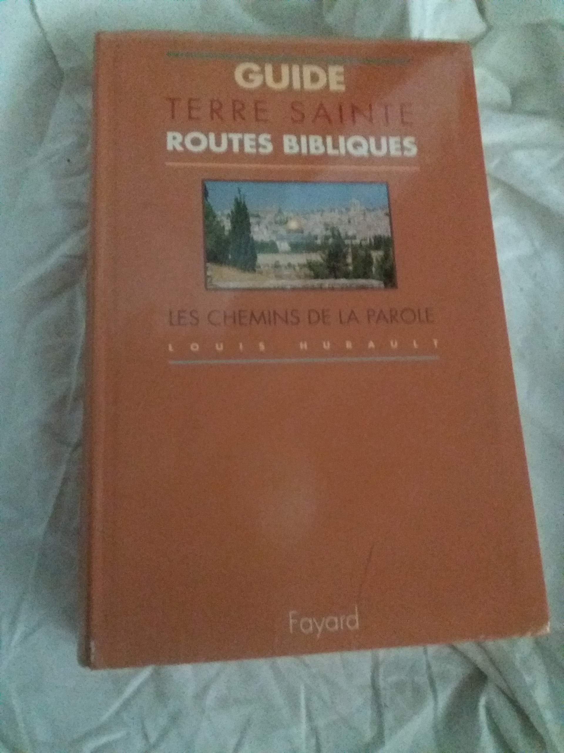 Guide Terre Sainte. Routes bibliques, les chemins de la Parole book