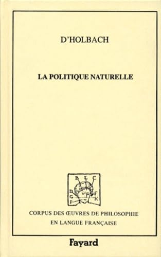 La politique naturelle book