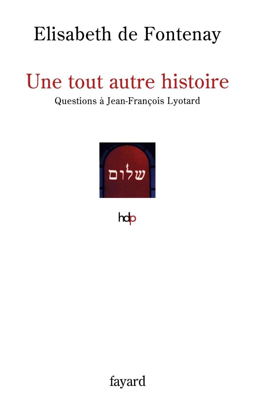 Une tout autre histoire: Questions à Jean-François Lyotard book