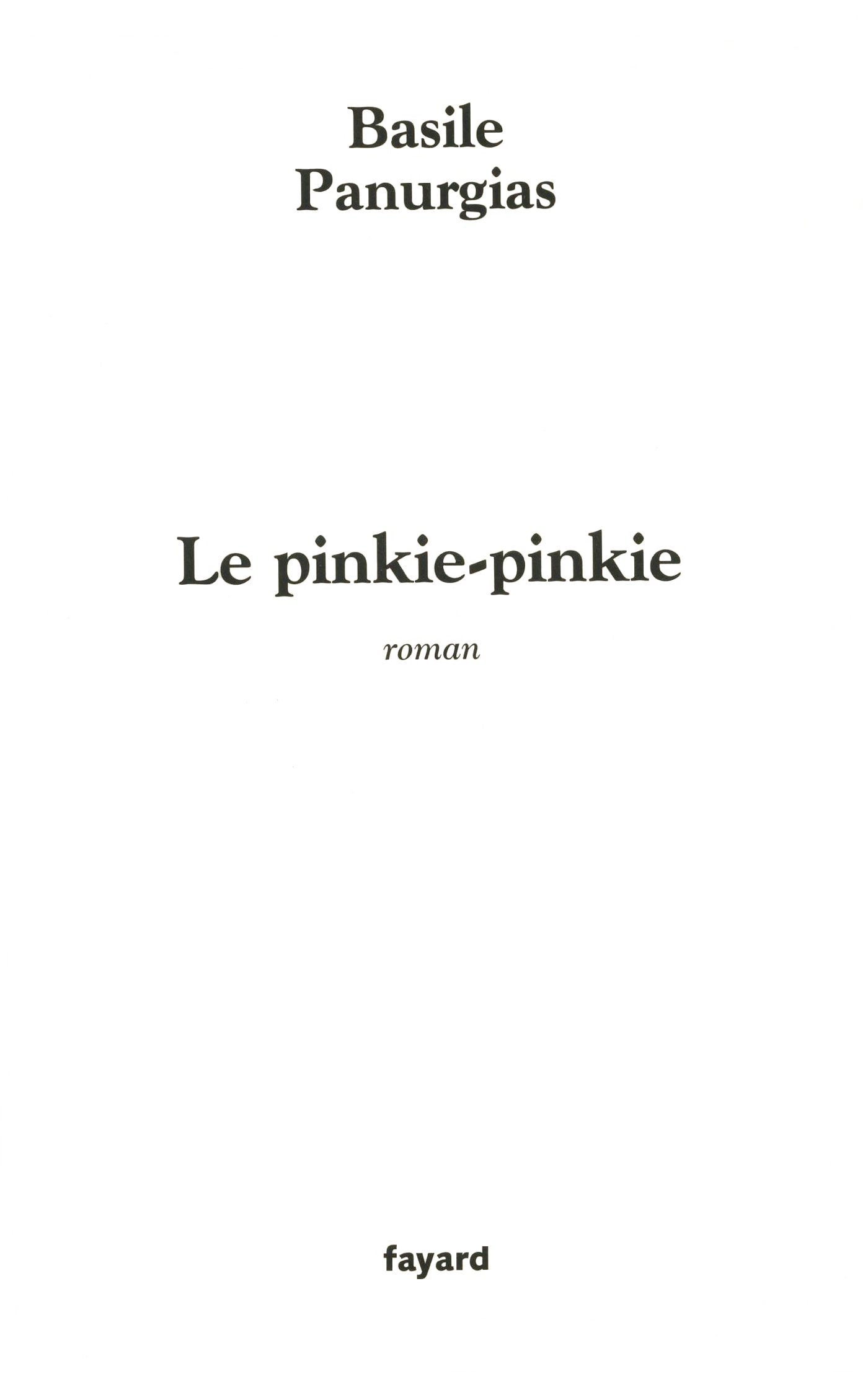 Le pinkie-pinkie book