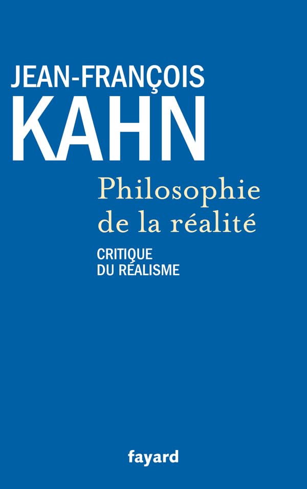 Philosophie de la réalité book