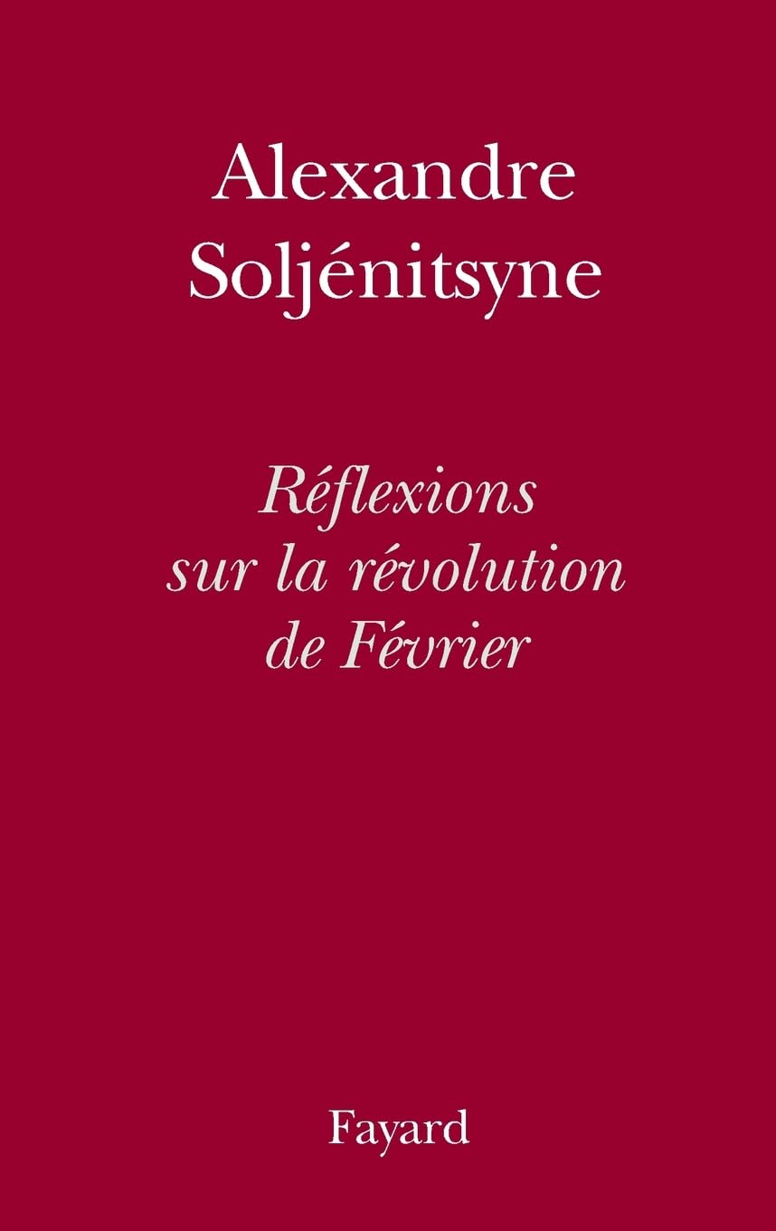 Réflexions sur la révolution de Février book