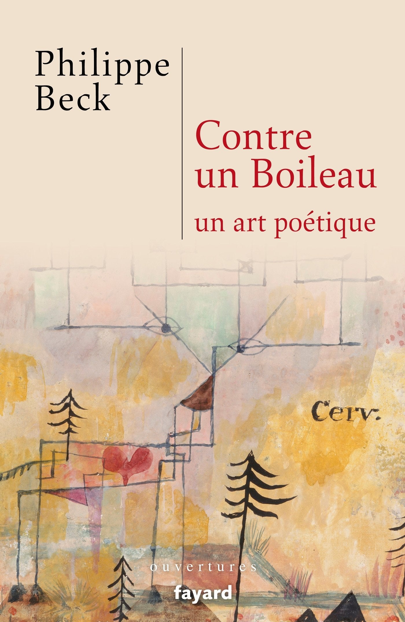CONTRE UN BOILEAU: Un art poétique book