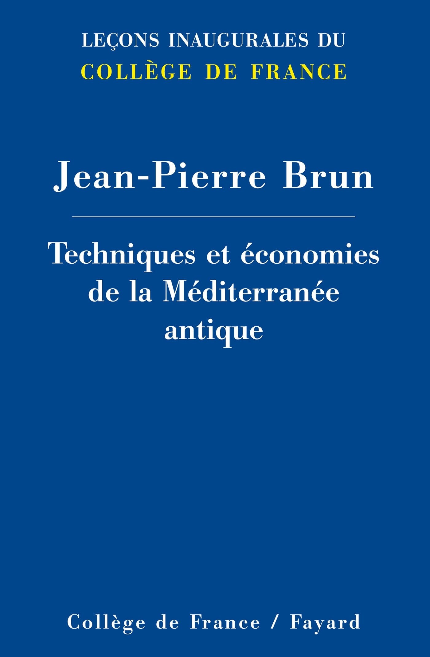 Techniques et économies de la Méditerranée antique book