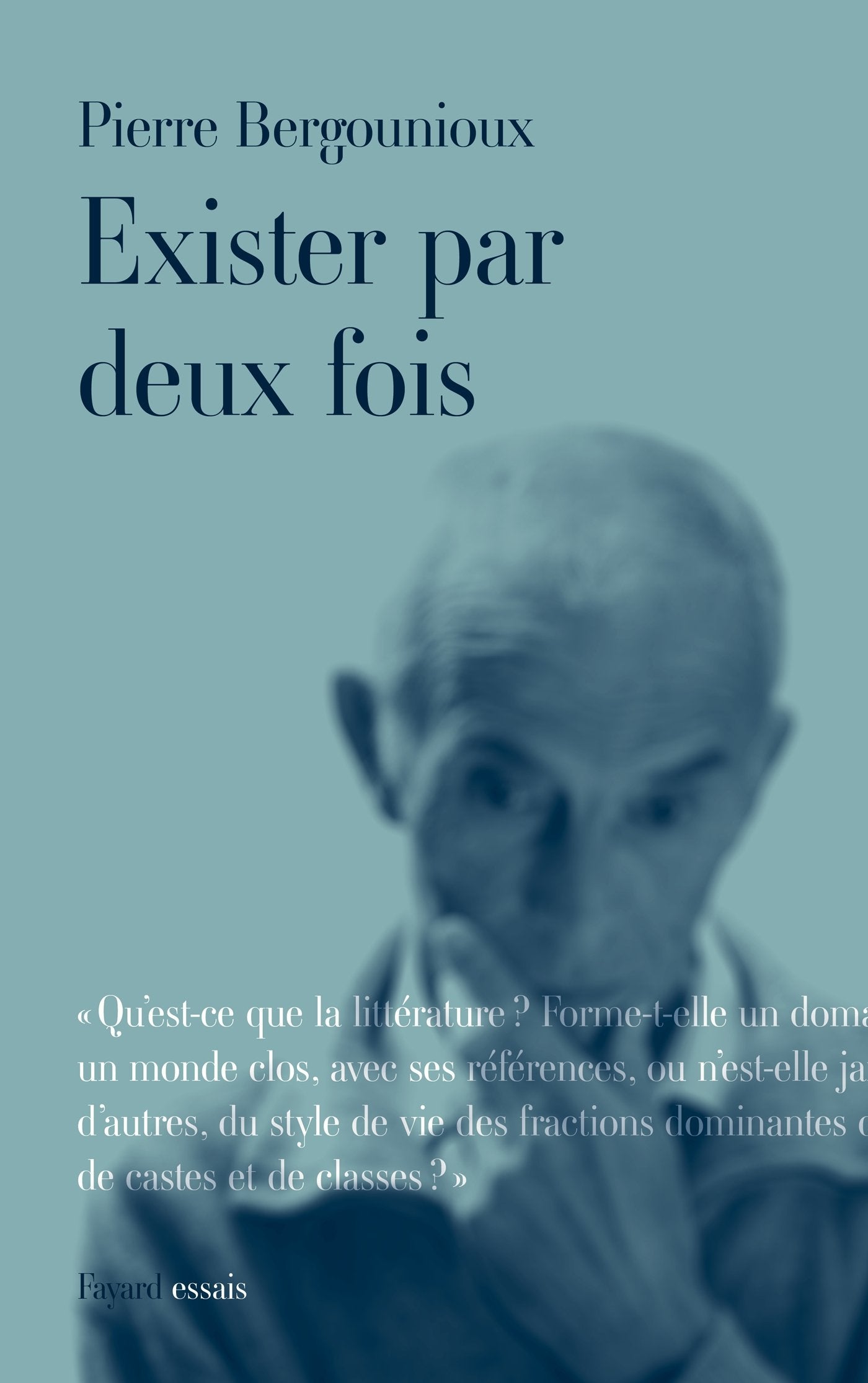 Exister par deux fois book