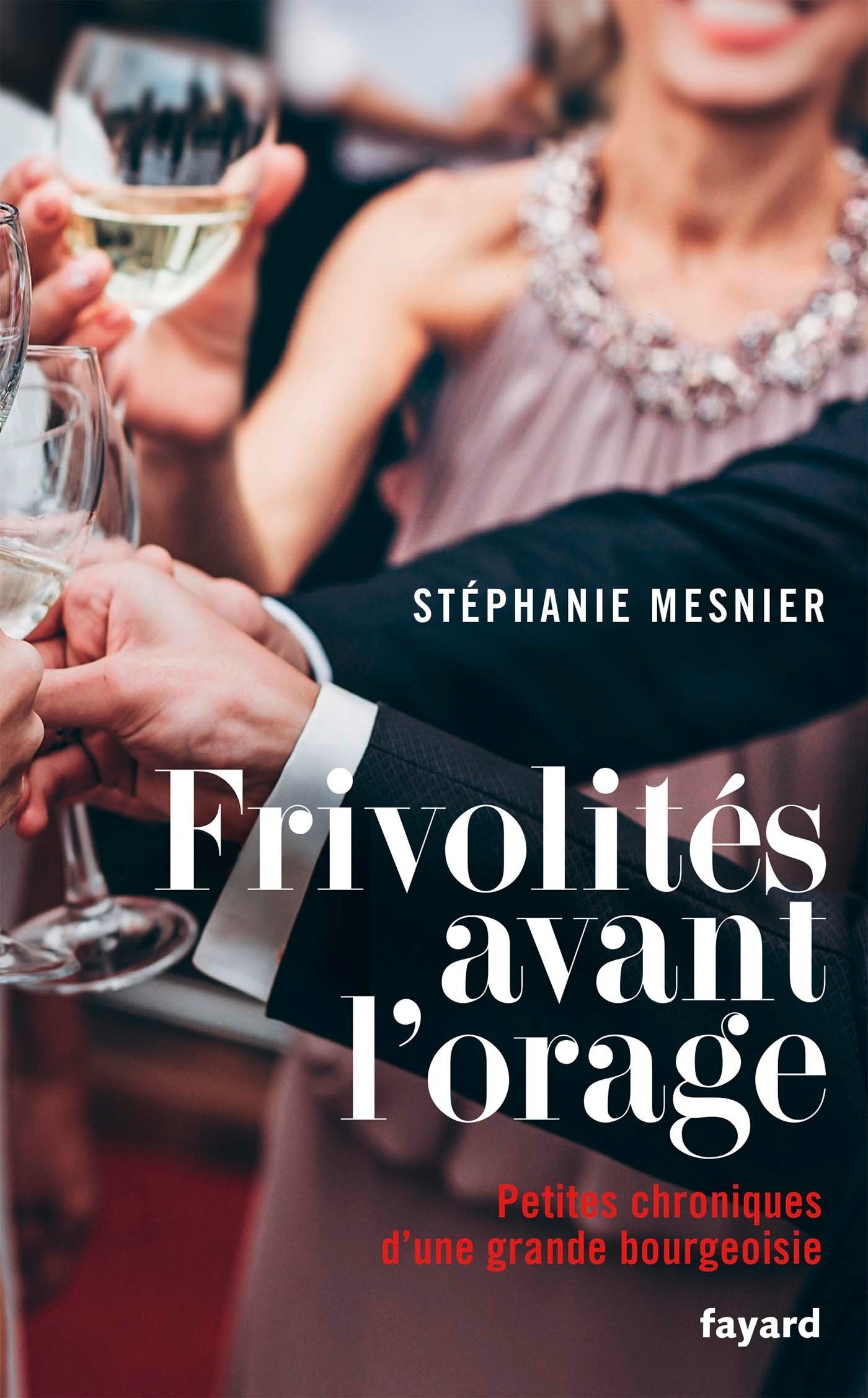 Frivolités avant l'orage Contemporary literature