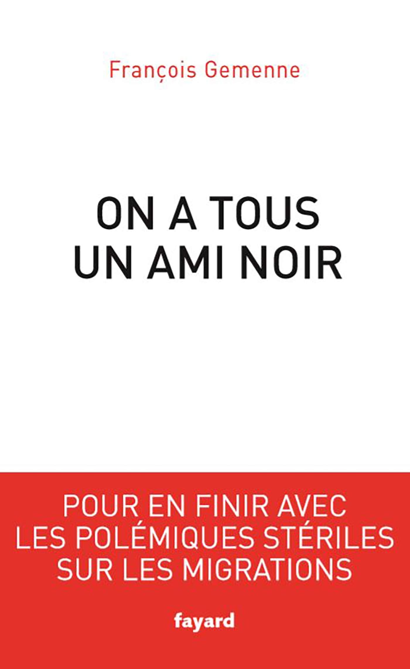 On a tous un ami noir: Pour en finir avec les polémiques stériles sur les migrations Essays & Short Stories