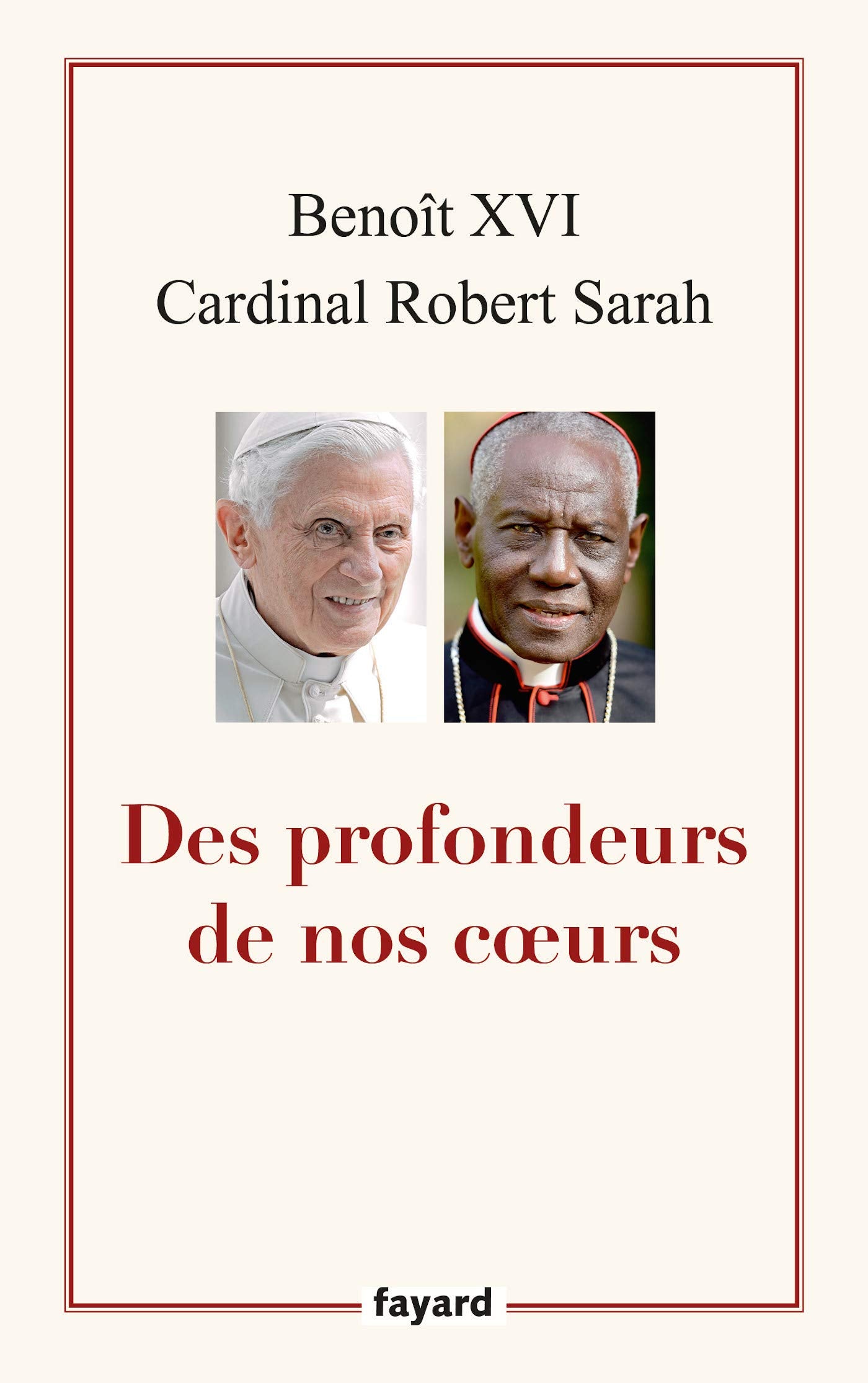 Des profondeurs de nos coeurs Books