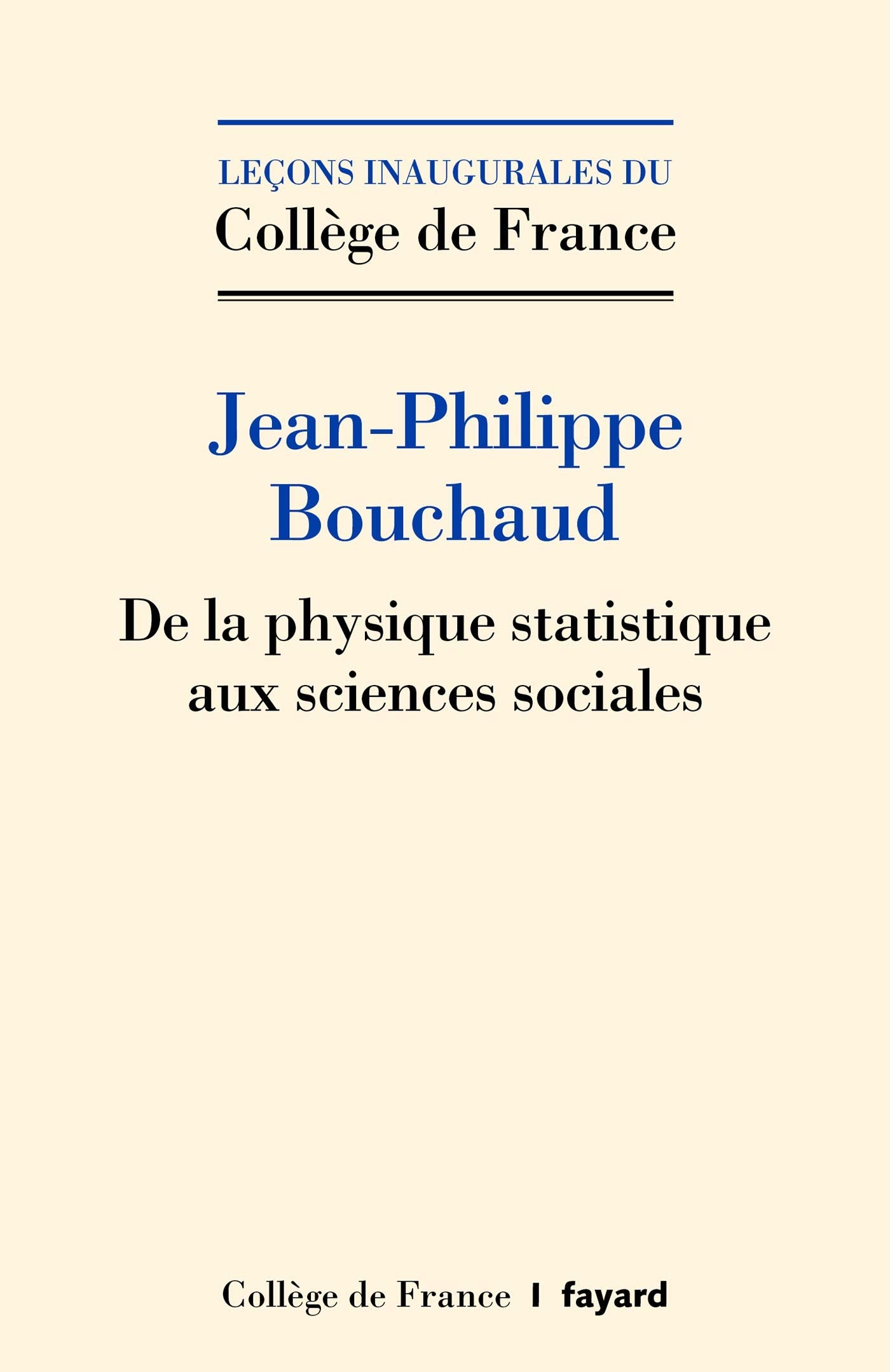 De la physique statistique aux sciences sociales book