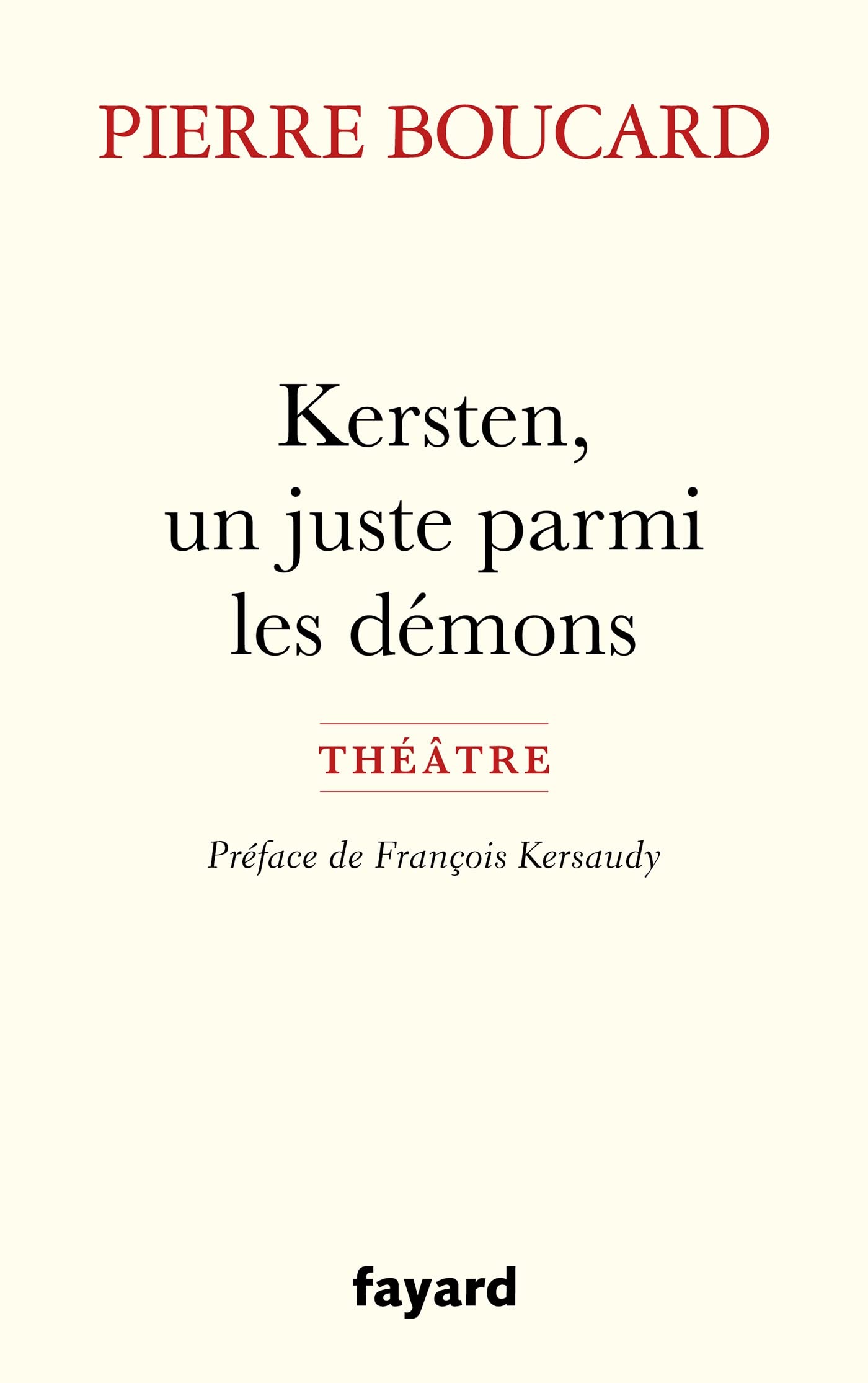 Kersten, un juste parmi les démons Contemporary literature