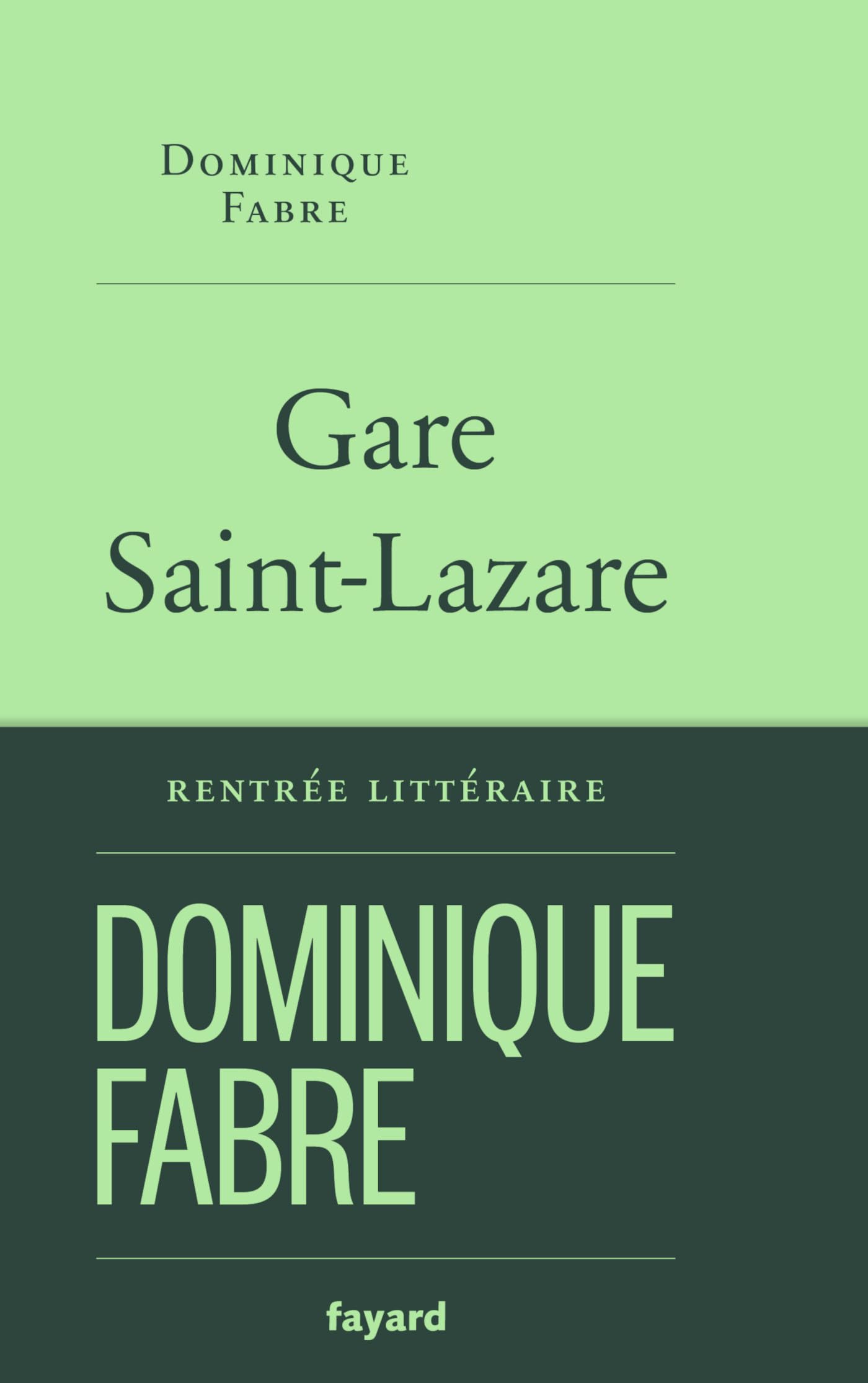 Gare Saint-Lazare book