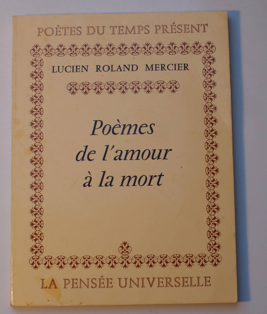 Poèmes de l'amour à la mort book
