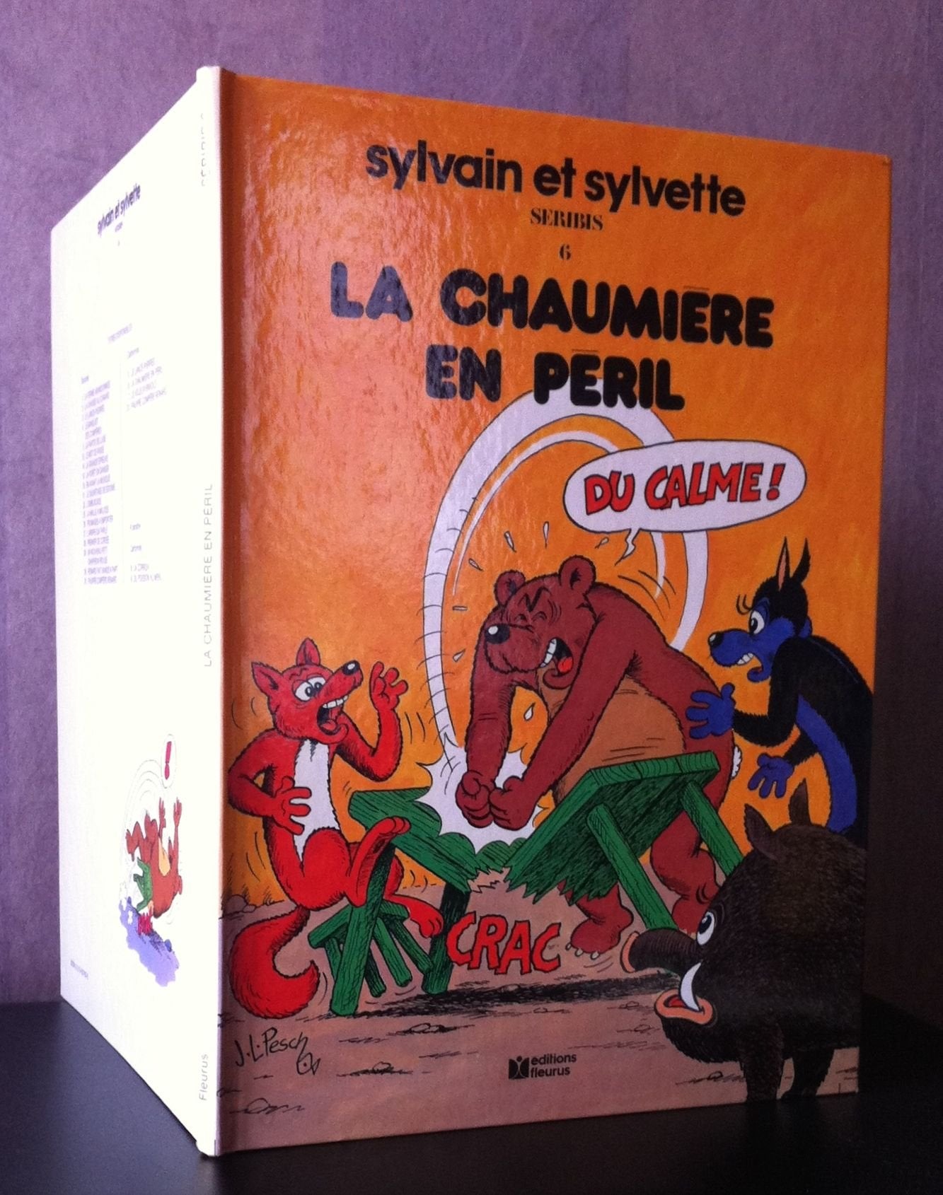 Sylvain et Sylvette. Vol. 6. La chaumière en péril book
