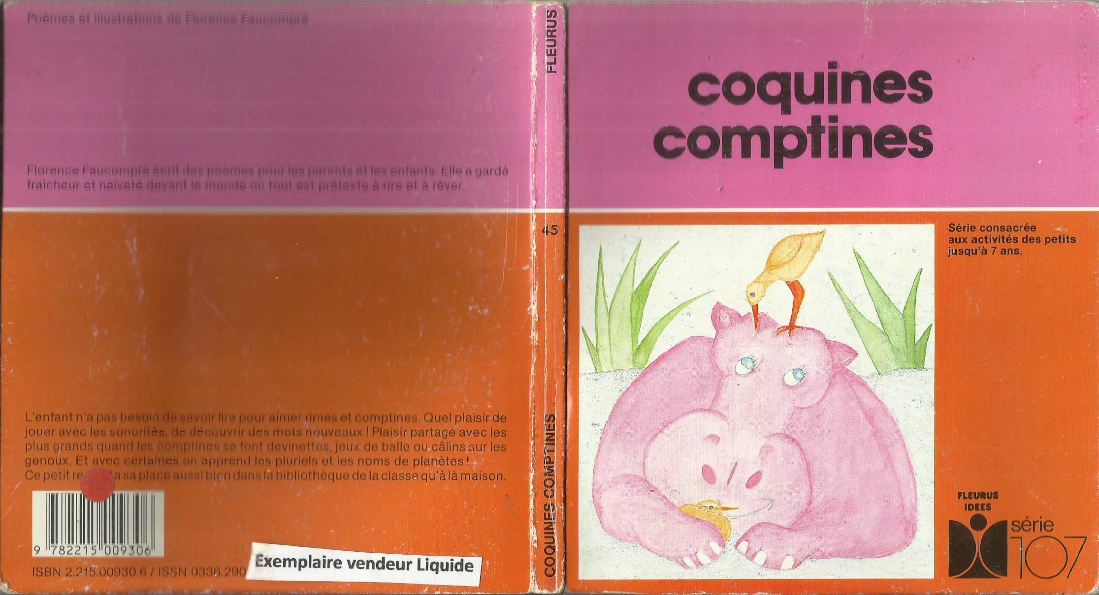 Coquines comptines : poemes et illustrations (Serie 107 (H)) Books
