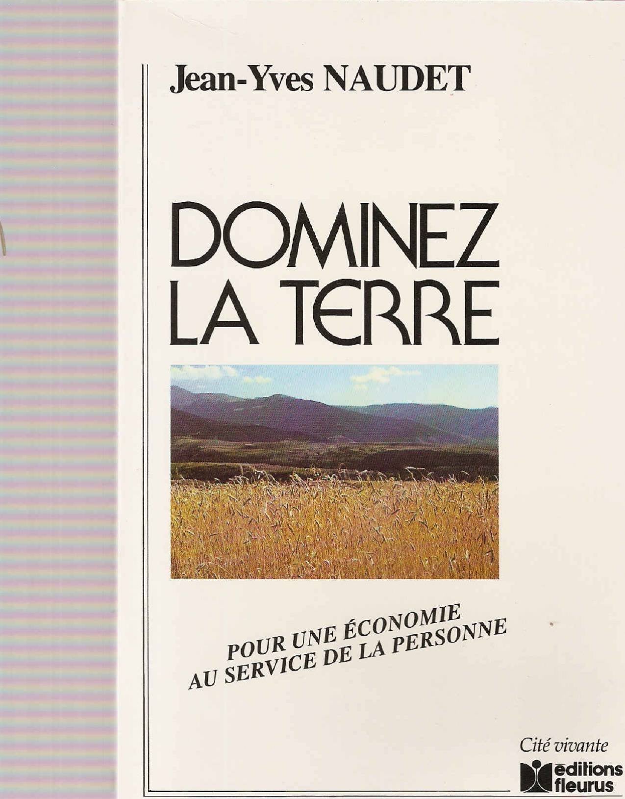 Dominez la terre : pour une économie au service de la personne Books