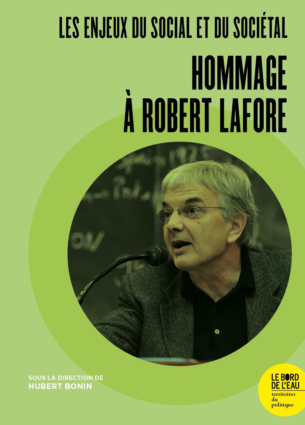 Les enjeux du social et du sociétal: Hommage à Robert Lafore Social Sciences