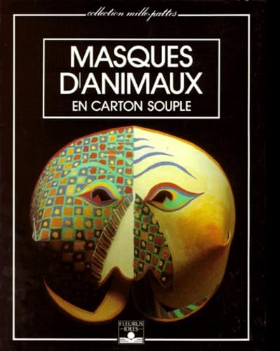 Masques d'animaux en carton souple book