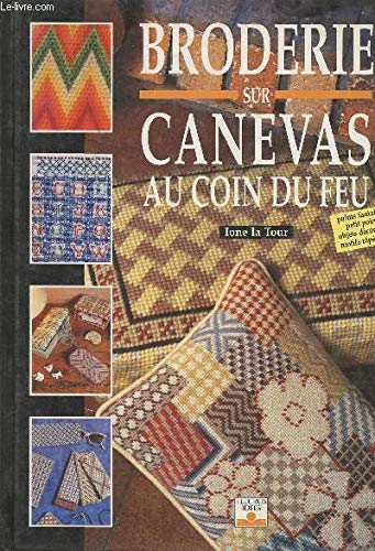 Broderie sur canevas au coin du feu... book