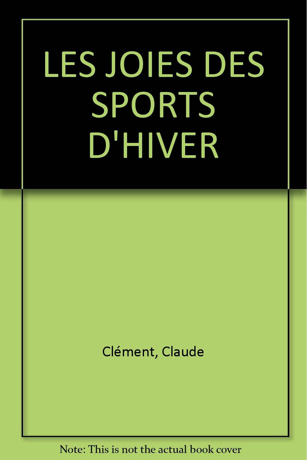 Les Joies Des Sports D'Hiver Books