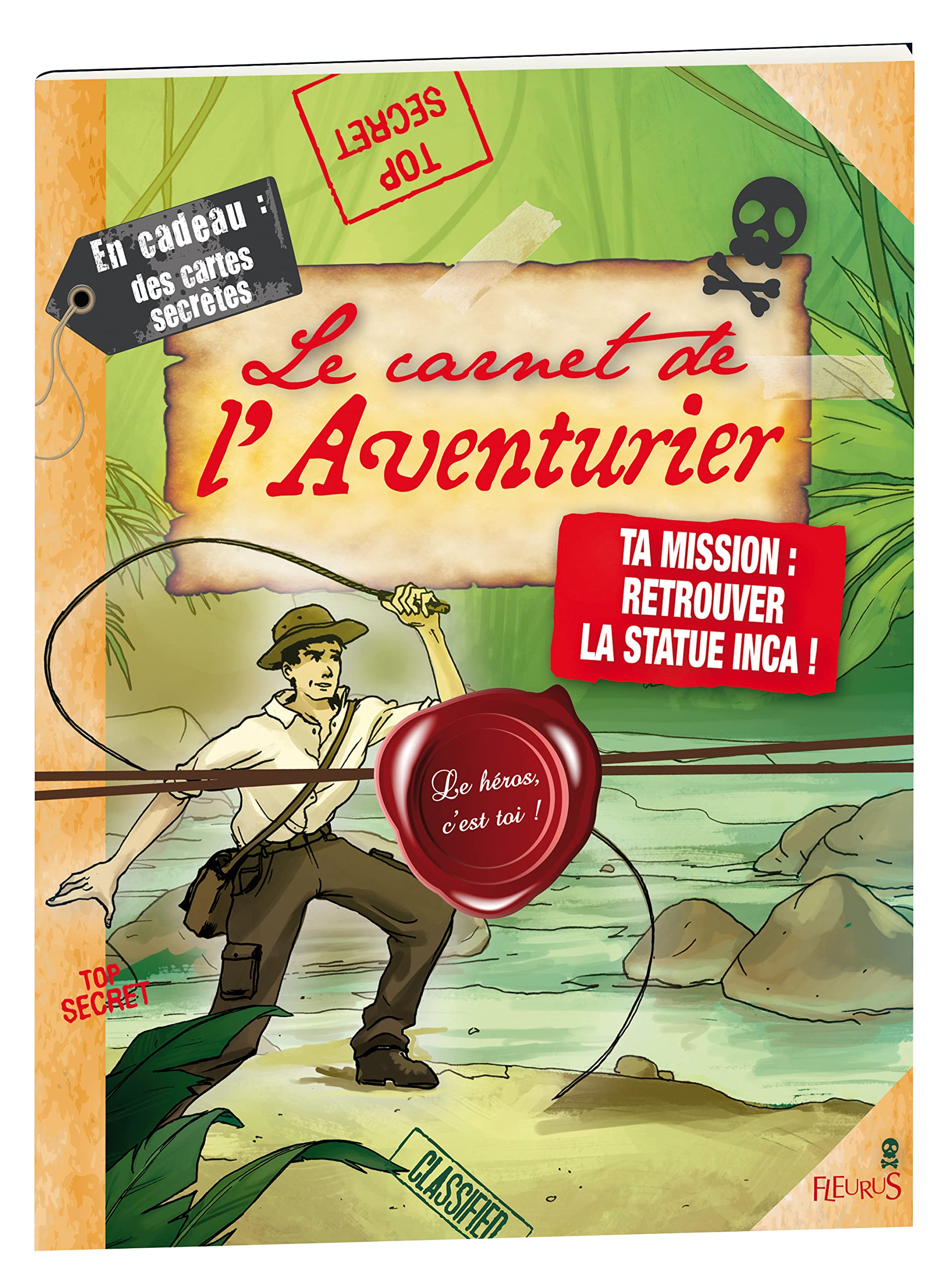 LE CARNET DE L'AVENTURIER: Ta mission : retrouver la statue inca ! Novels & Short Stories