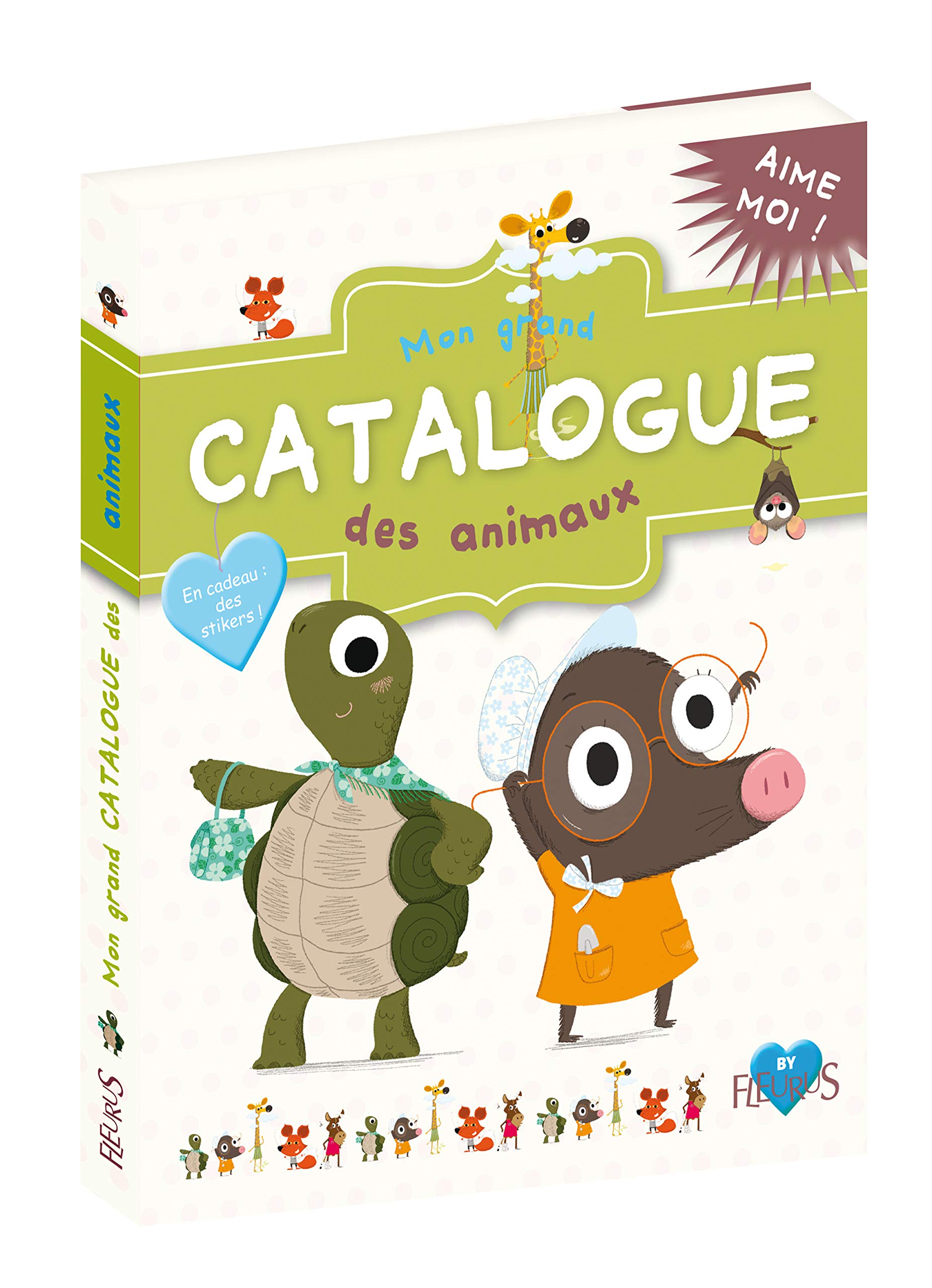 MON GRAND CATALOGUE D'ANIMAUX (+ STICKERS): En cadeau : des stickers ! Non-fiction