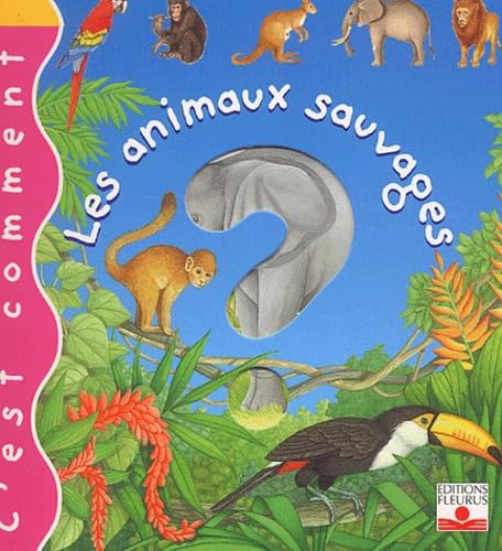 C'est comment : Les Animaux sauvages Children's books