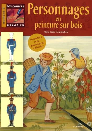 Personnages en peinture sur bois Leisure, Home & Garden