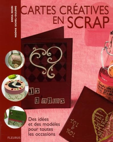 CARTES CREATIVES EN SCRAP book