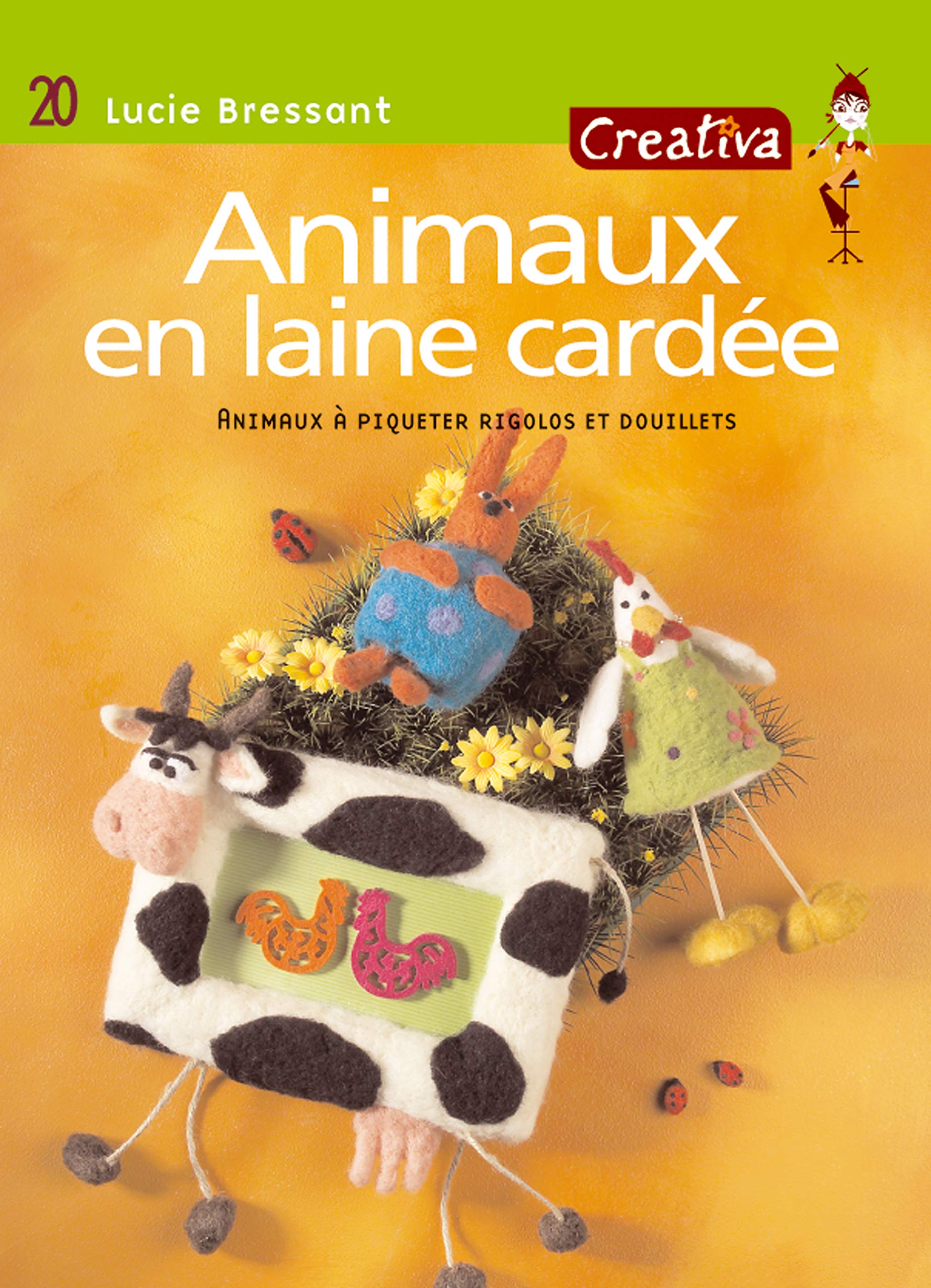 ANIMAUX EN LAINE CARDEE Hobbies & Crafts