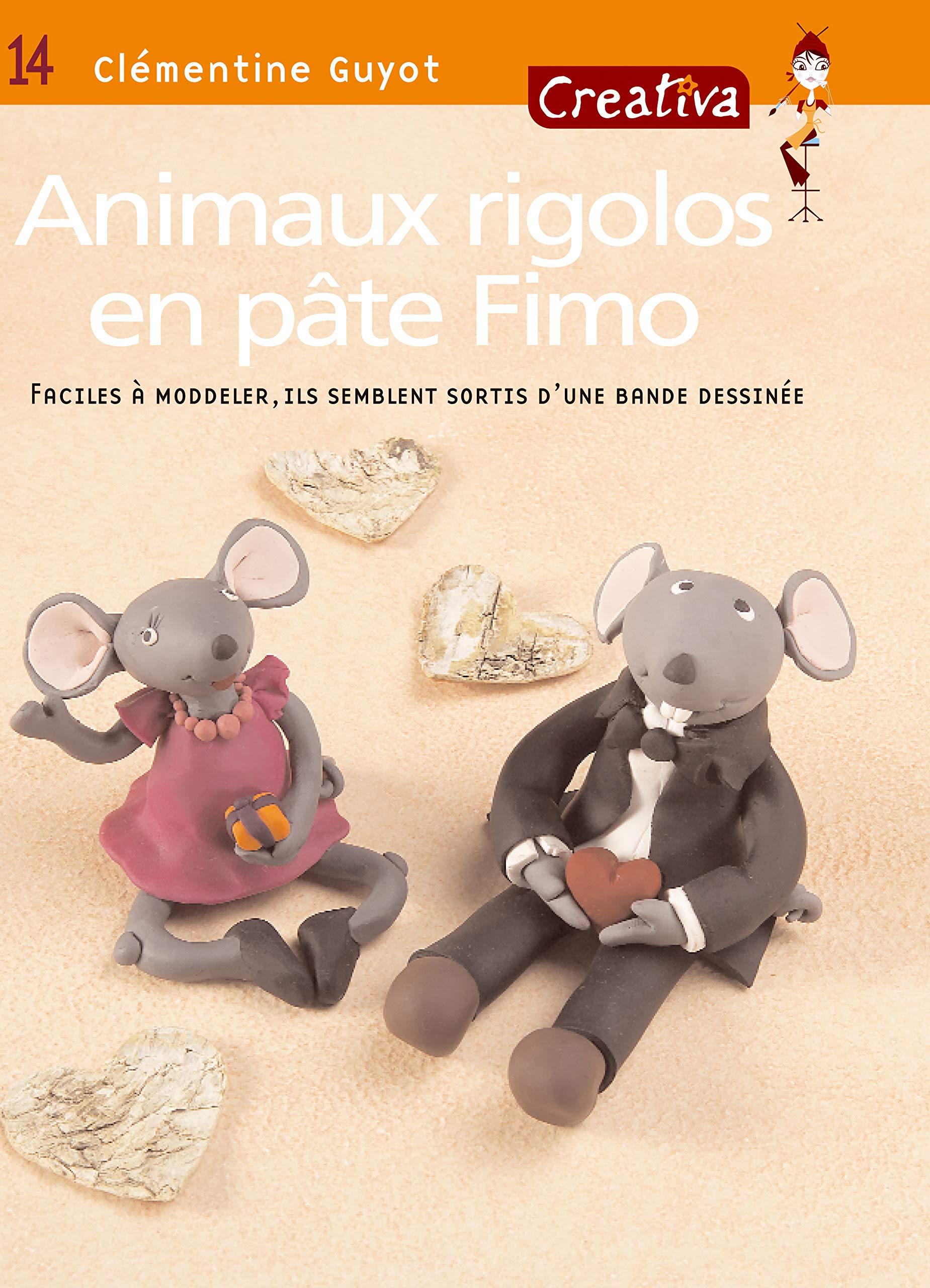 ANIMAUX RIGOLOS EN PATE FIMO book