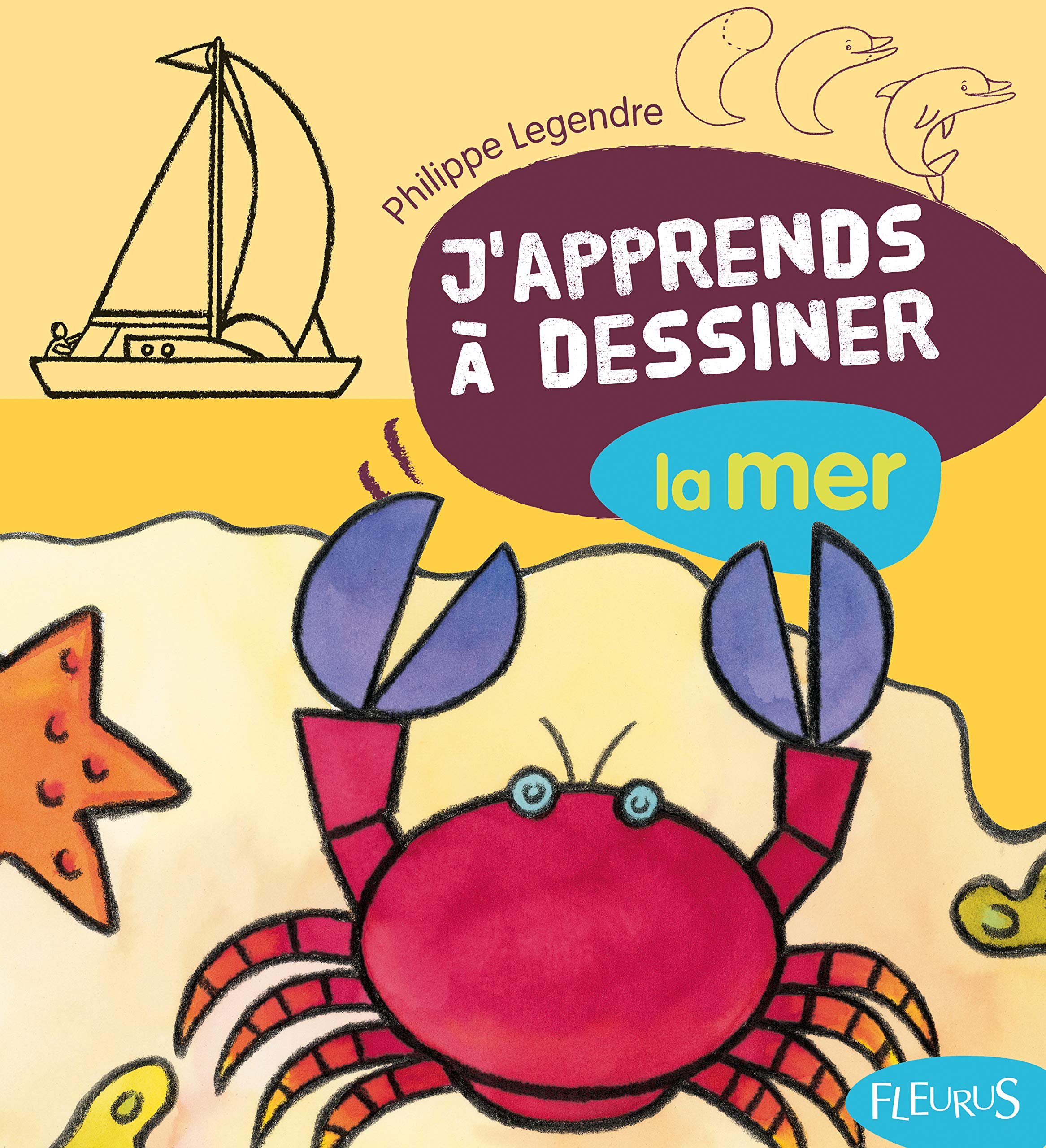 J'apprends a dessiner la mer: Avec un bloc de papier Canson Contemporary literature