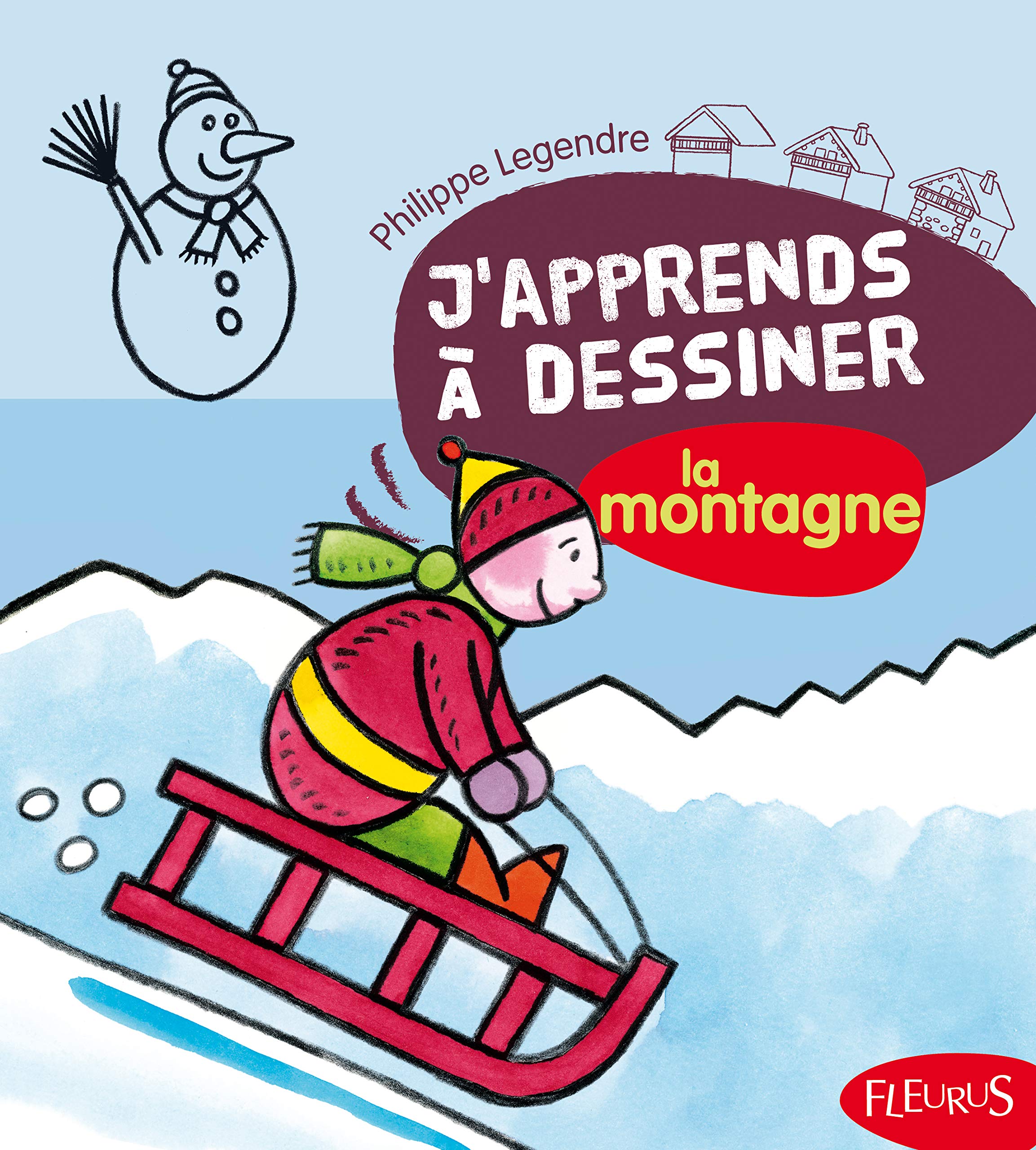 J'apprends à dessiner la montagne book