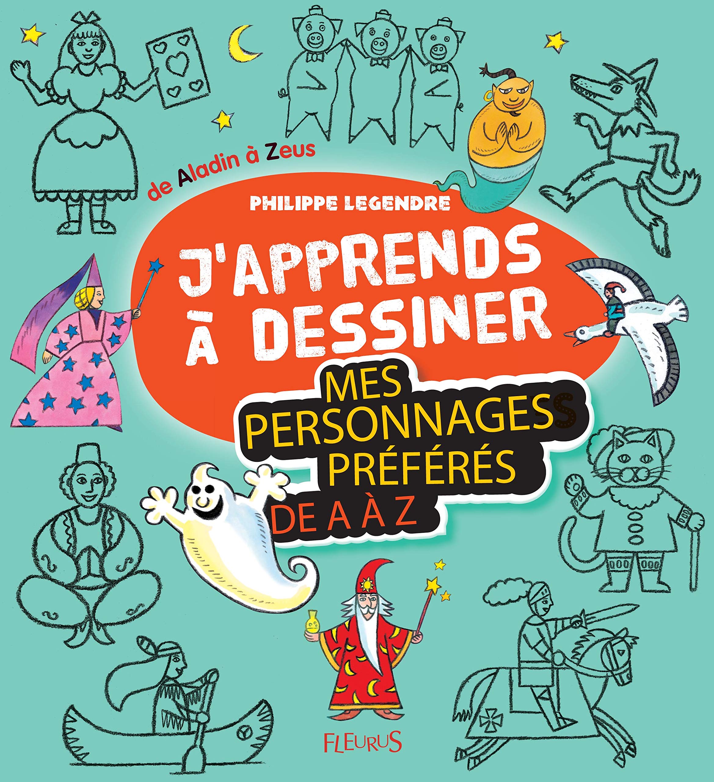 DESSINER MES PERSONNAGES PREFERES DE A-Z Tiptoi & Games
