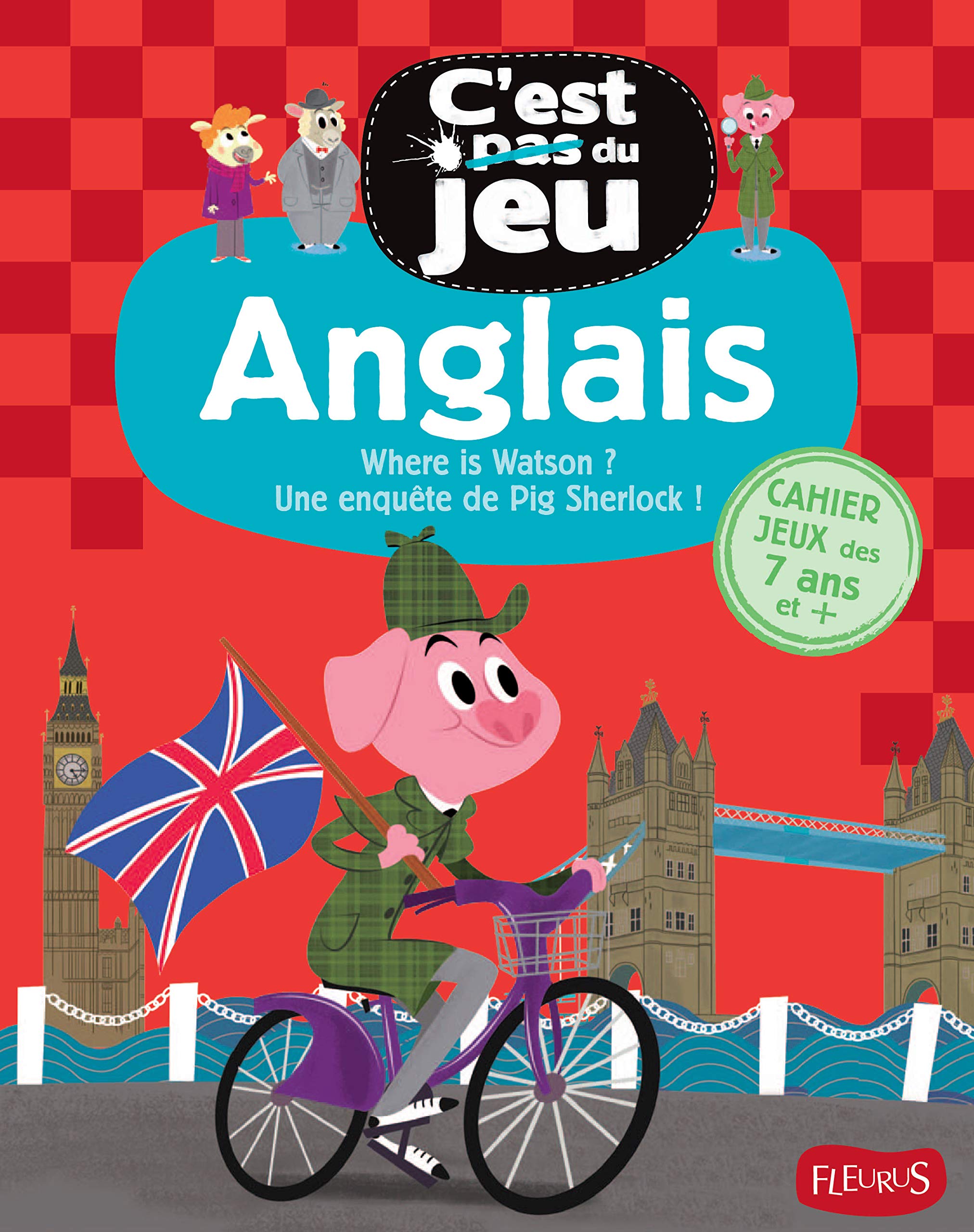 Anglais: Where is Watson ? Une enquête de Pig Sherlock book