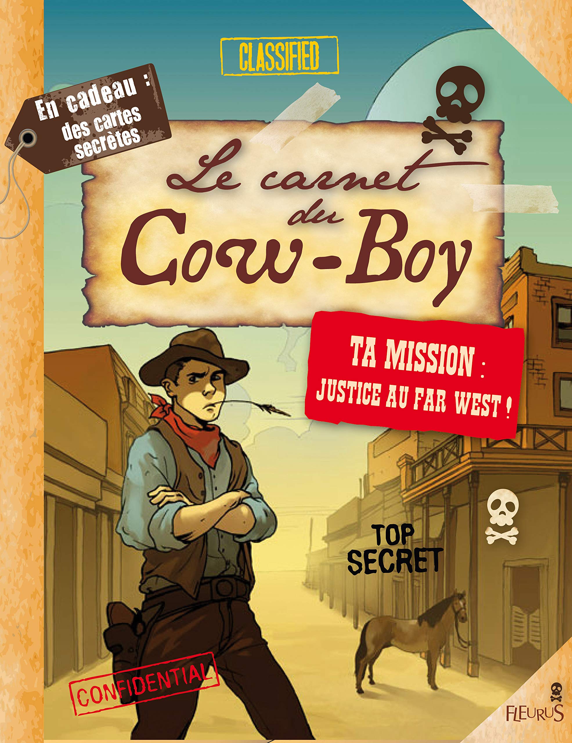 Le carnet du cow-boy: Ta mission : justice au far west ! Novels & Short Stories