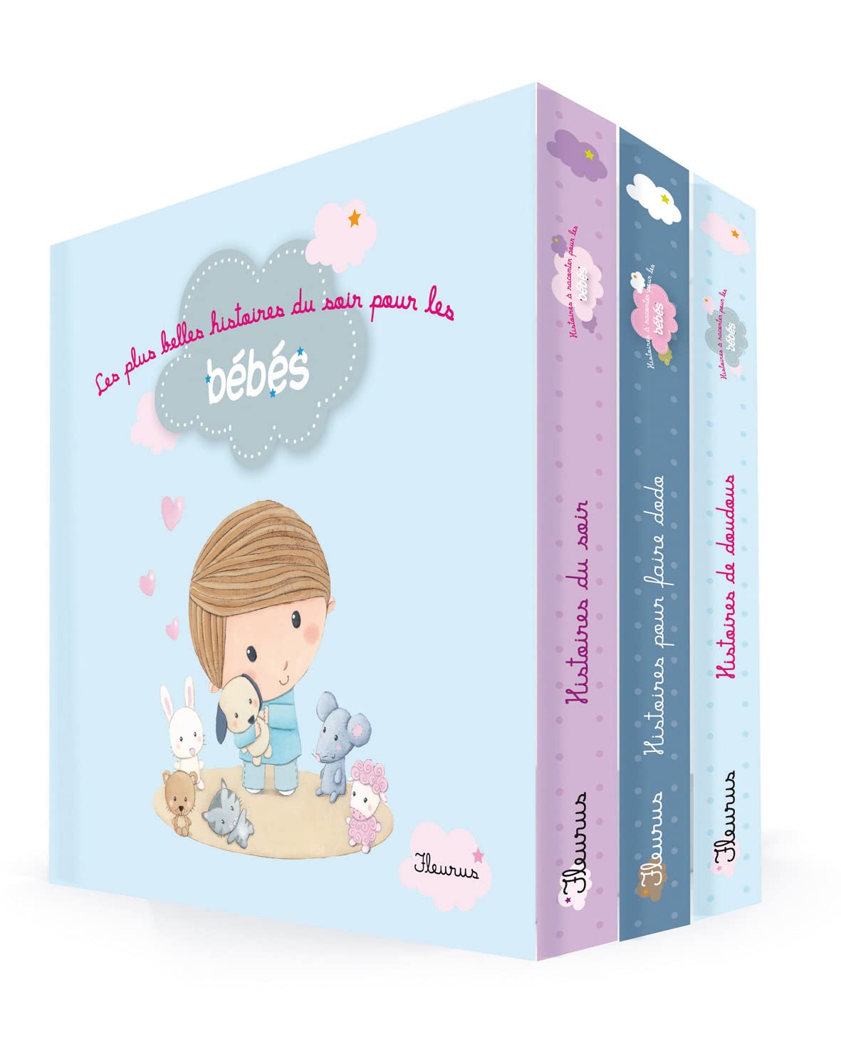 LES PLUS BELLES HISTOIRES DU SOIR POUR LES BÉBÉS - COFFRET: Coffret 3 volumes : Histoires de doudous ; Histoires pour faire dodo ; Histoires du soir Children's books
