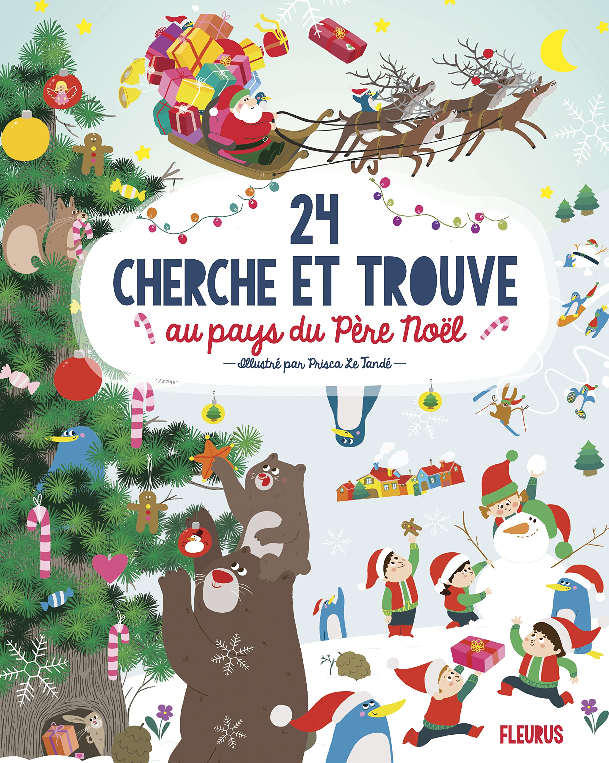24 Cherche et trouve au pays du Pere Noel Contemporary literature
