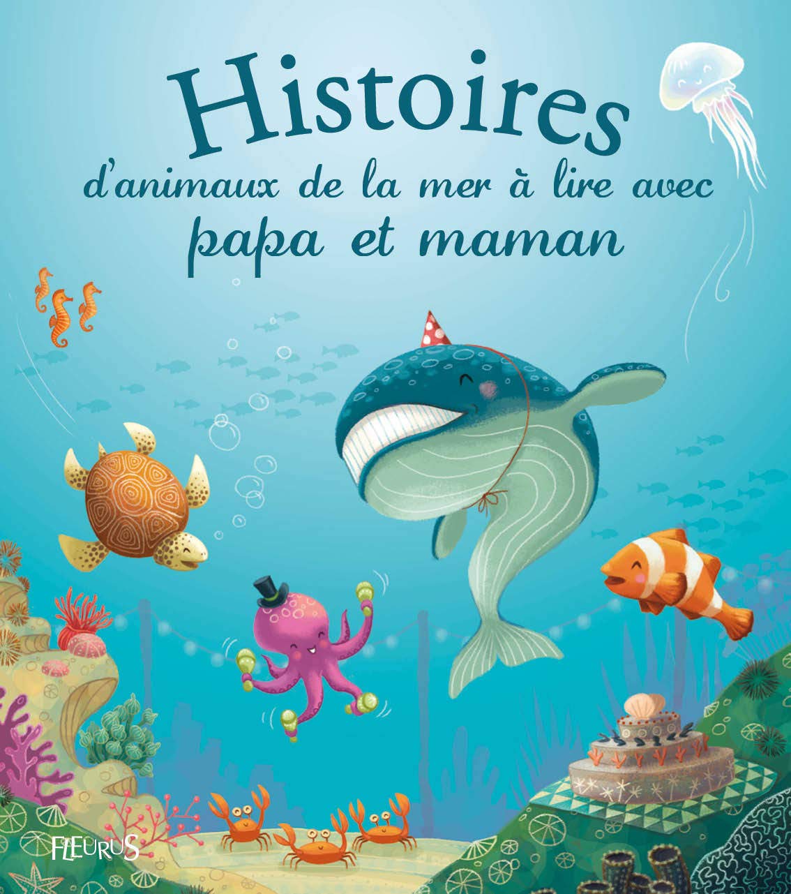 Histoires d'animaux de la mer à lire avec papa et maman Non-fiction